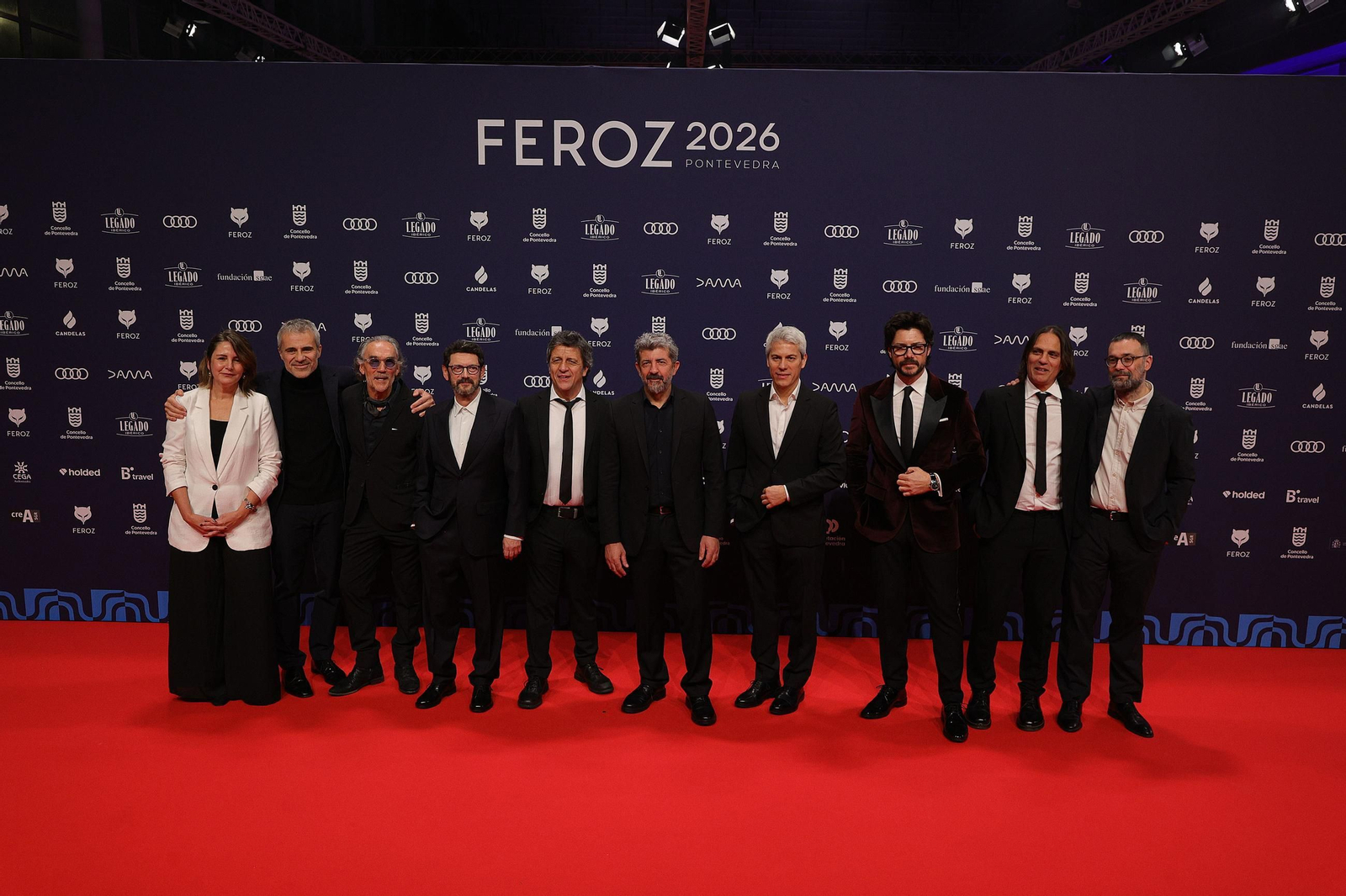 Galería | La alfombra roja de los Premios Feroz 2026 en Pontevedra