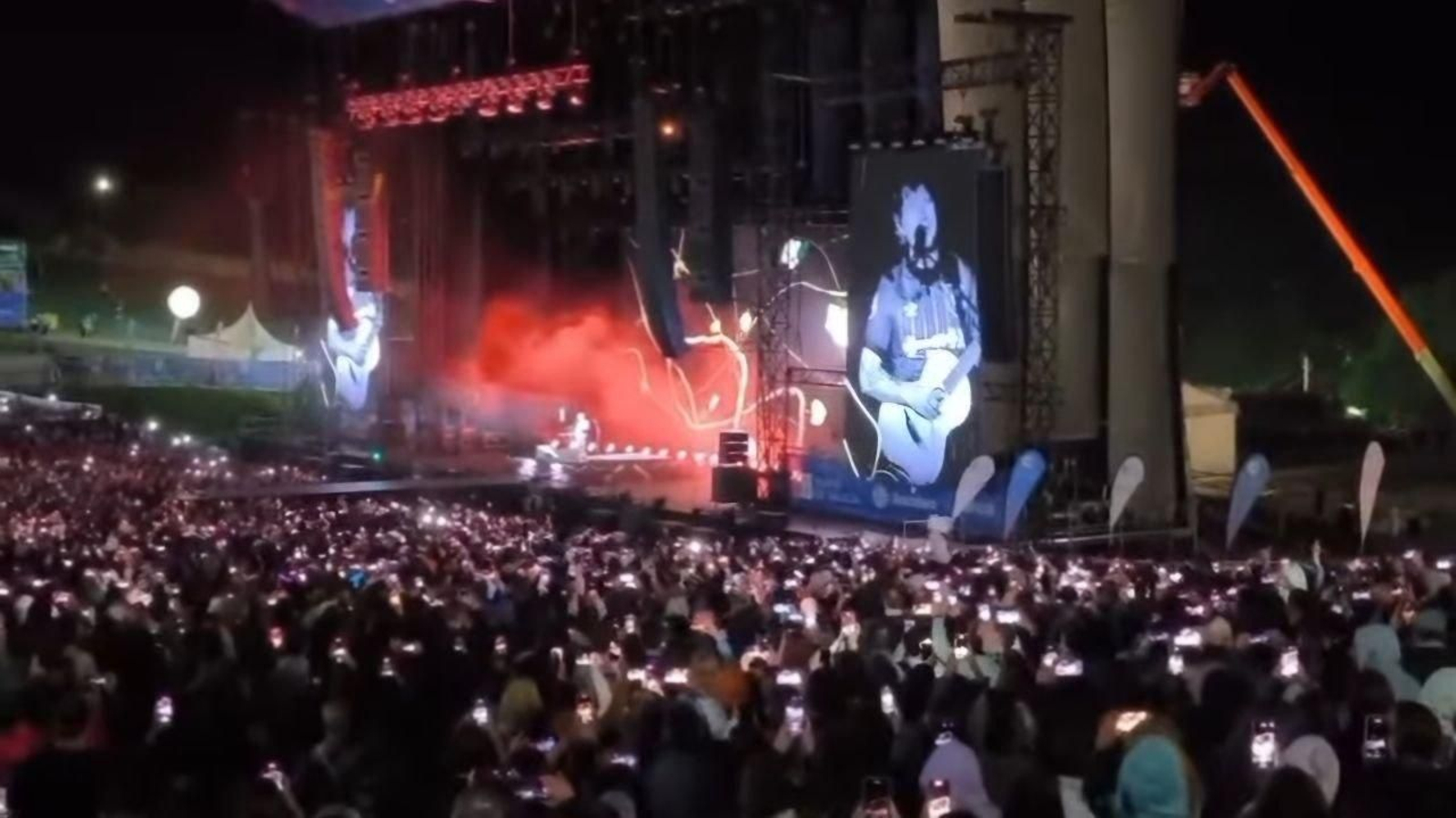 Ed Sheeran en O Gozo Festival.