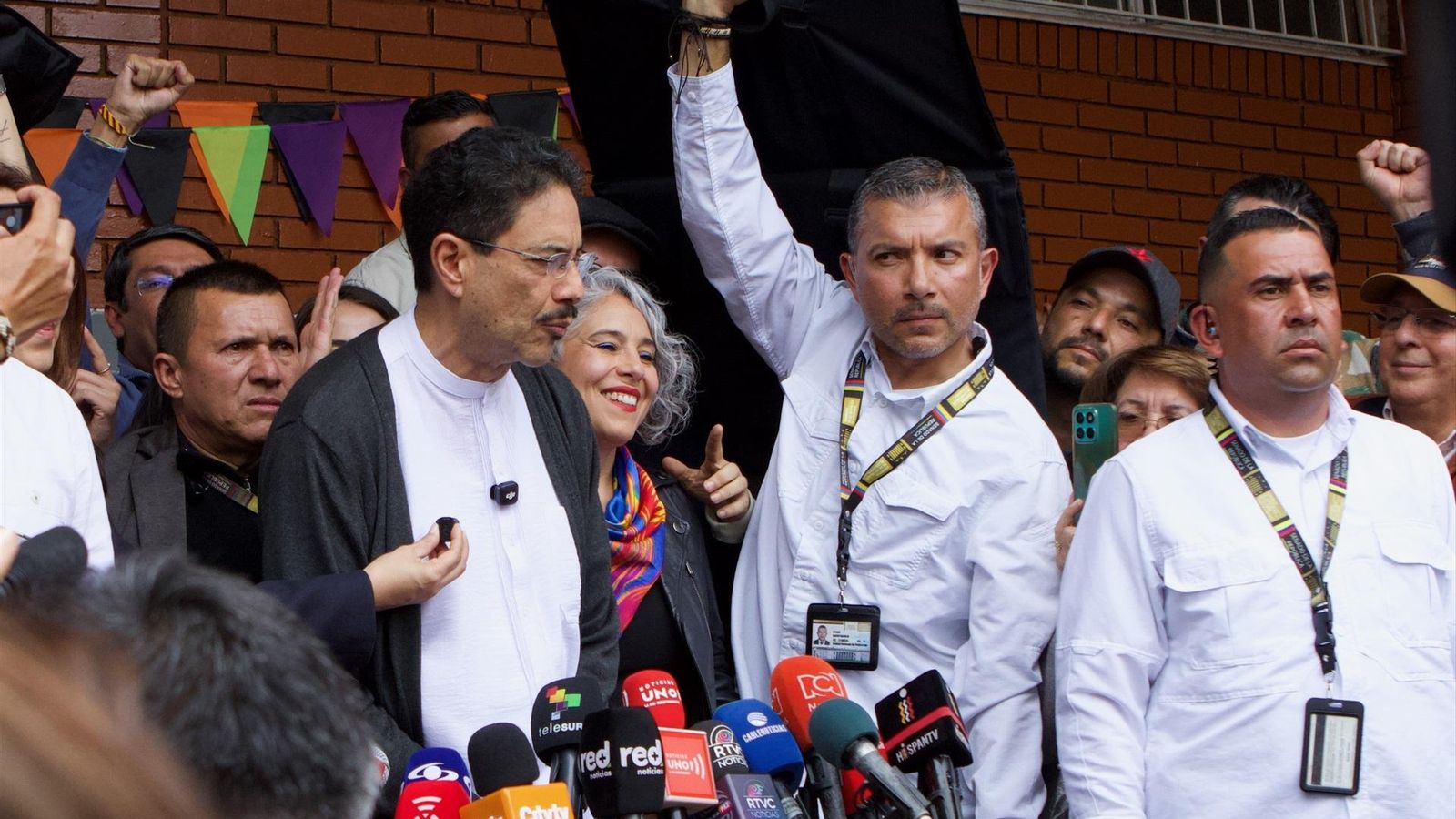 El candidato de la izquierda en Colombia, Iván Cepeda