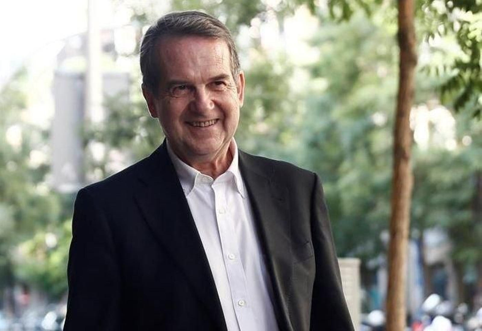 Abel Caballero a su llegada a la reunión de la Ejecutiva Federal del PSOE