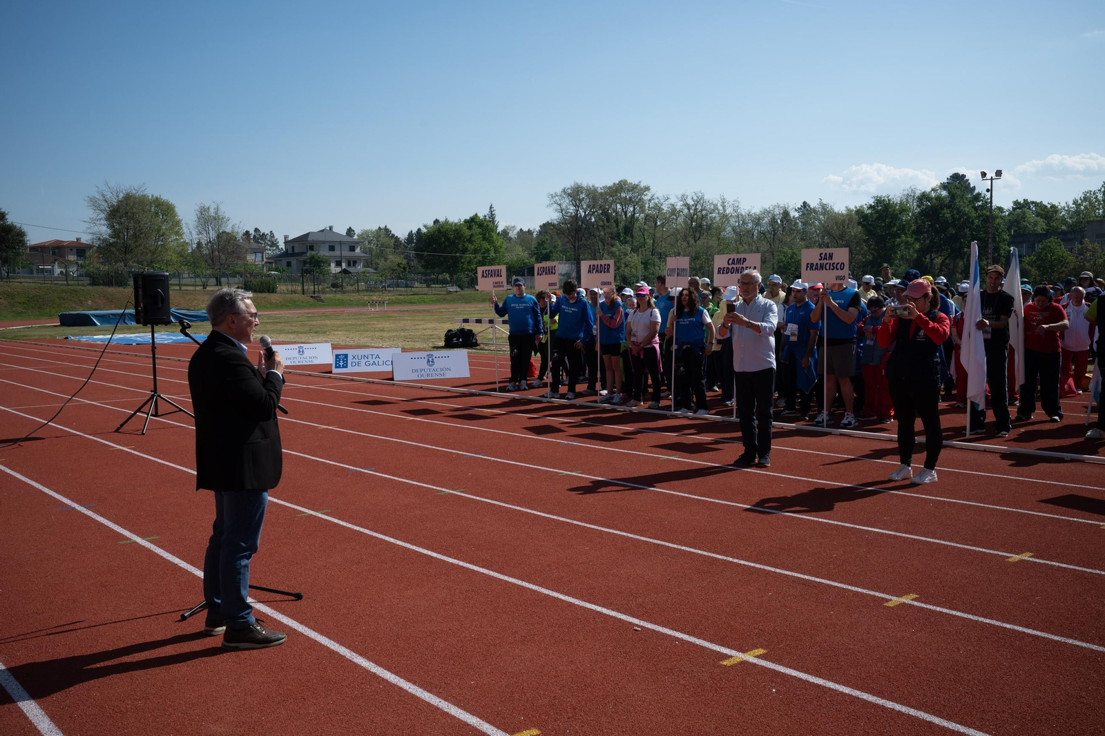 Galería | Deporte e inclusión de la mano en la jornada de los Xogos Special Olympics en Monterrei