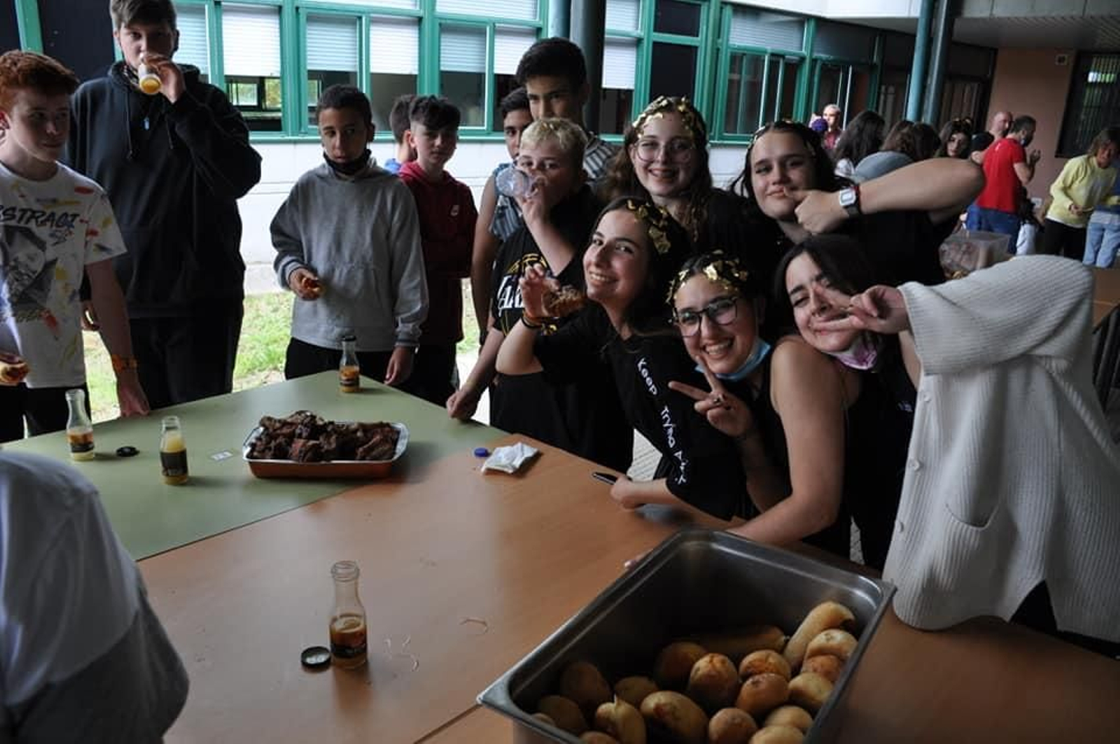Unhas alumnas vestíronse de Tanxugueiras.