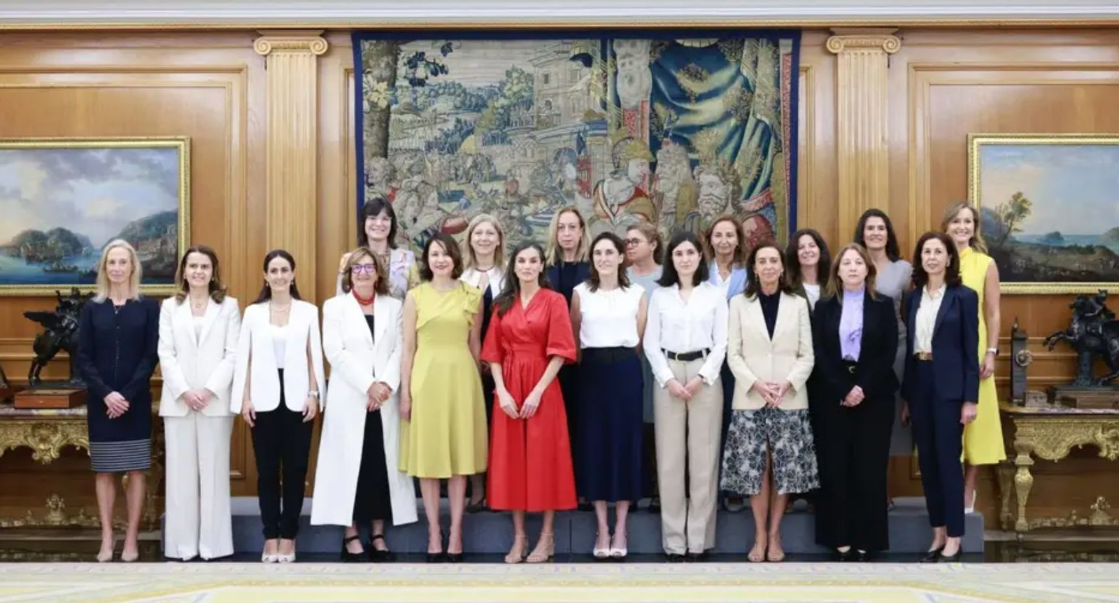 Reunión entre la Reina y la ejecutivas españolas