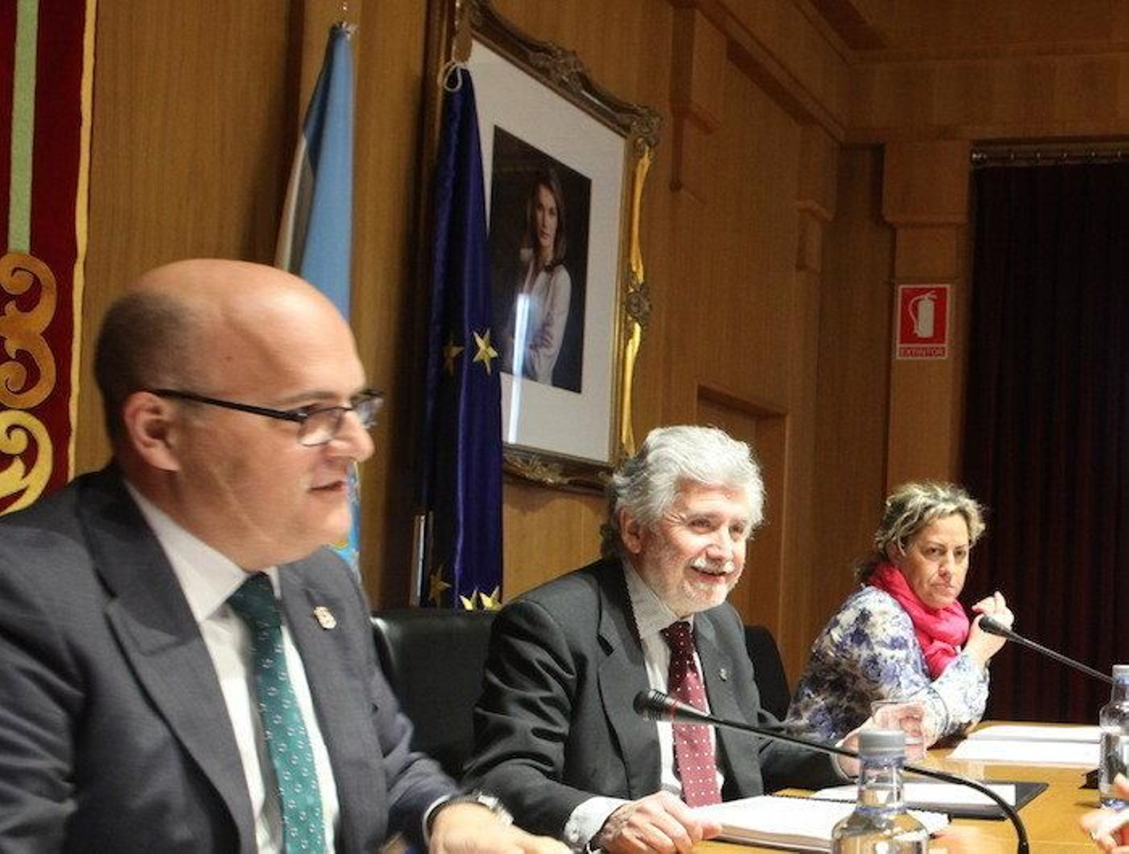 Manuel Baltar, que irá en la lista de Esgos, y Fernández, que va por A Merca.