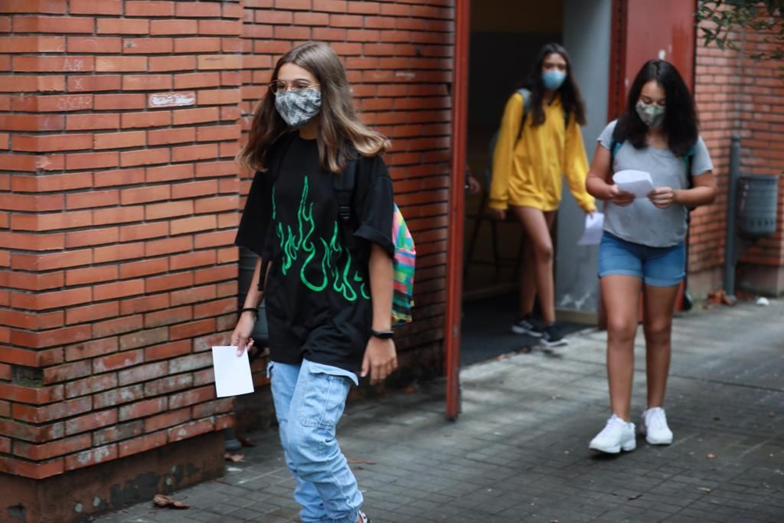 Inicio del curso escolar en los institutos ourensanos // FOTO: JOSÉ PAZ
