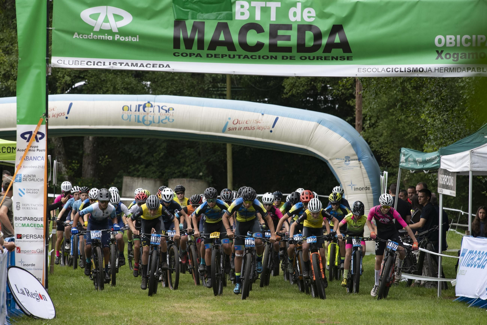 Maceda, el paraíso de las bicicletas nunca falla