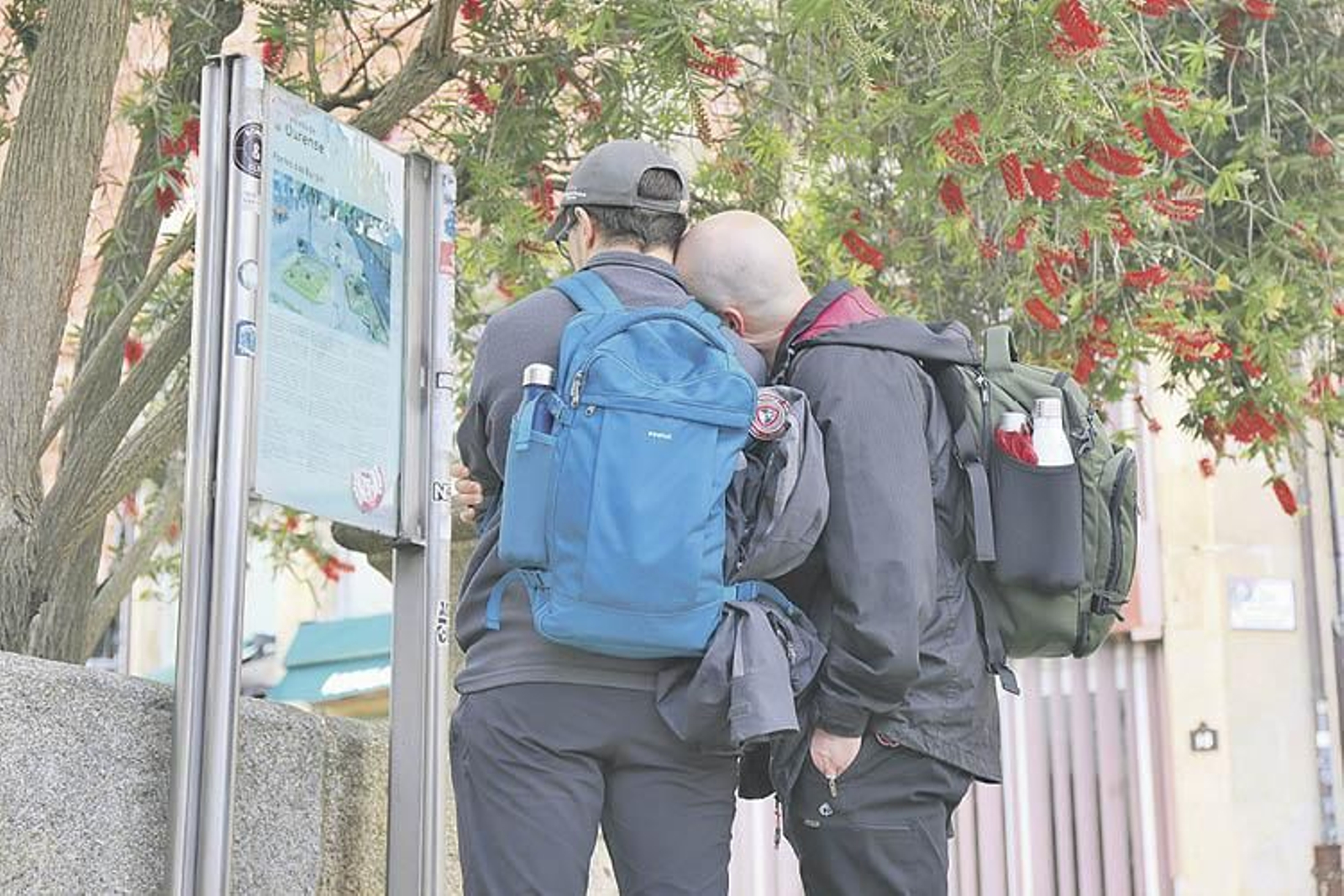 Turistas en la ciudad