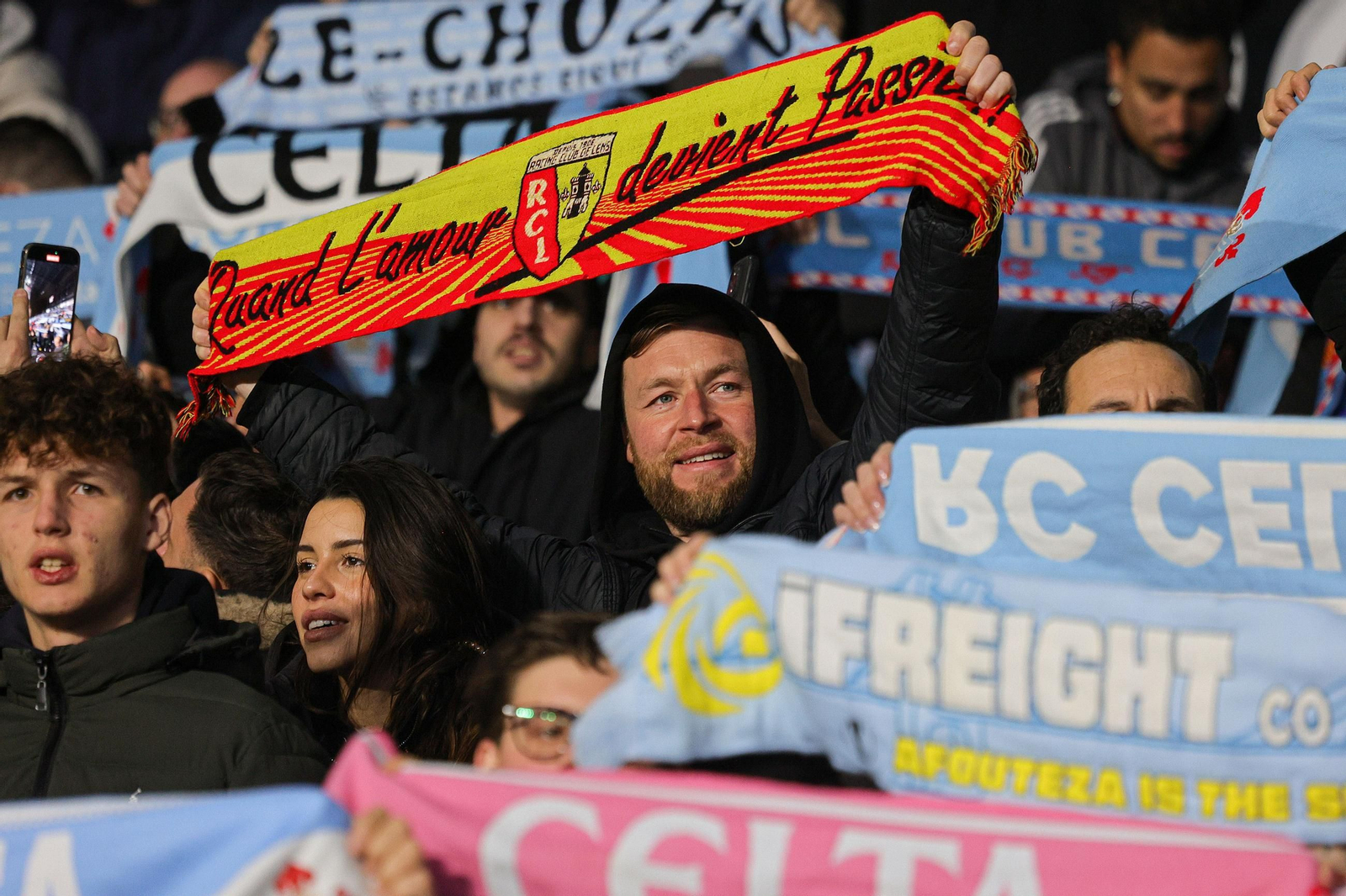 Galería | El Celta recibe al Lille en Balaídos