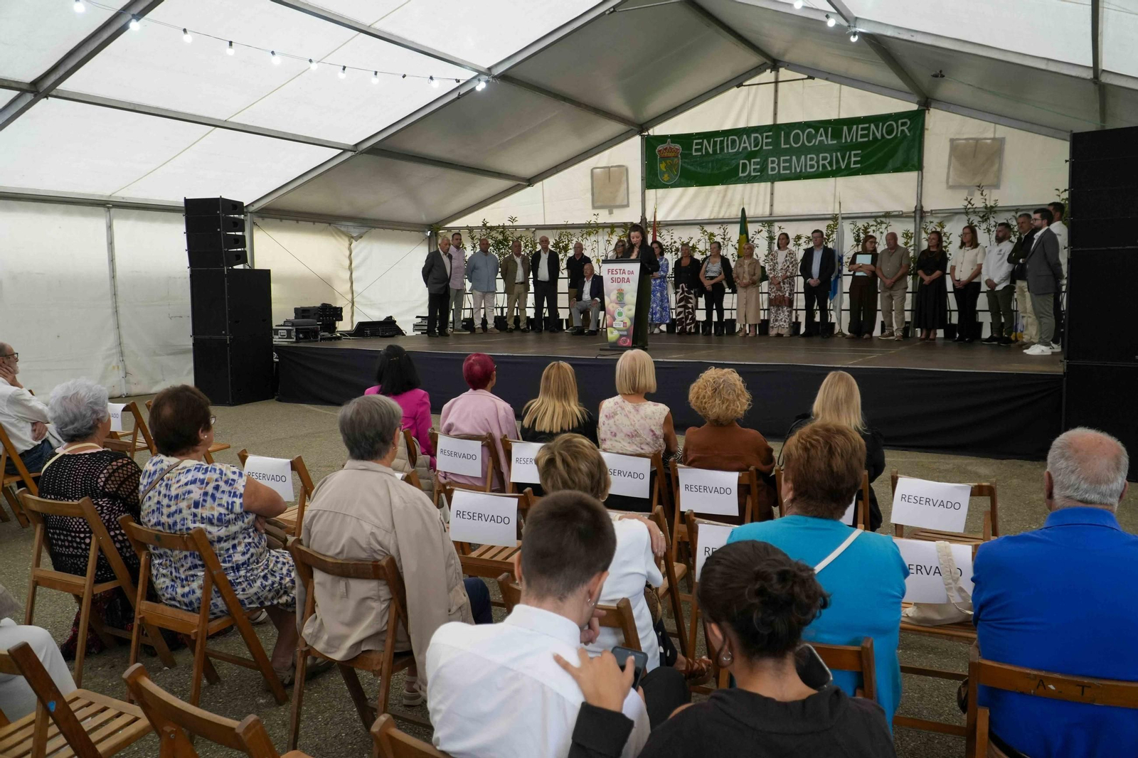 Galería | La Festa da Sidra triunfa en Bembrive con 1.000 litros repartidos