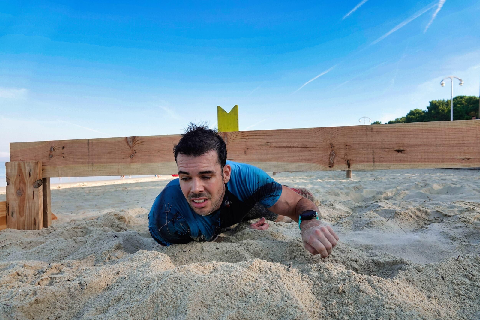 Participantes en el desafío Boot Camp en Samil.