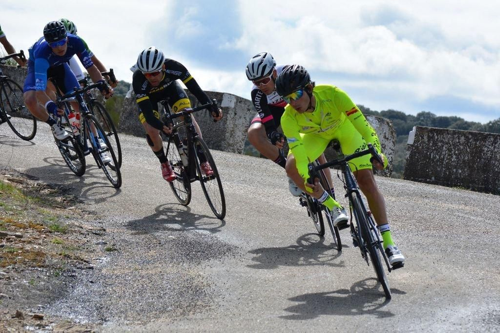 Samuel Blanco, en Gipuzkoa.