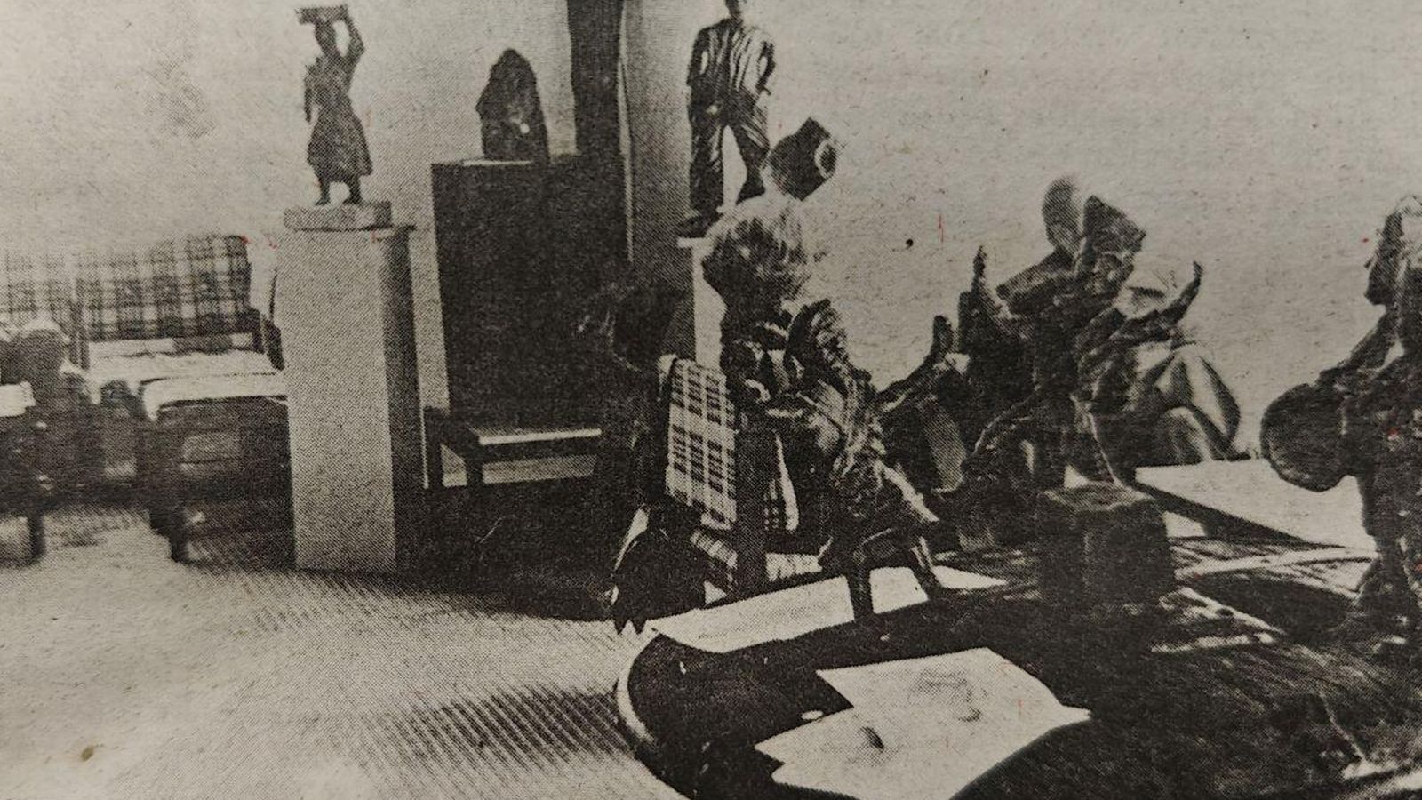 Esculturas de Florencio Martínez Vázquez.