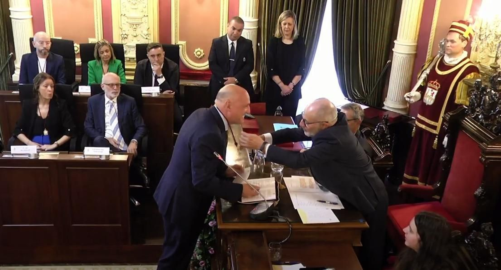 Armando Ojea con Paco Rodríguez