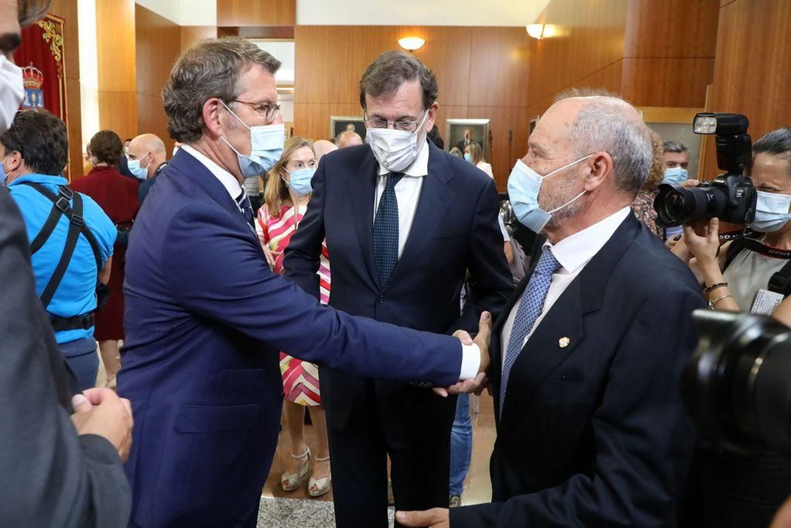 Alberto Núñez Feijóo toma
posesión como presidente de la Xunta