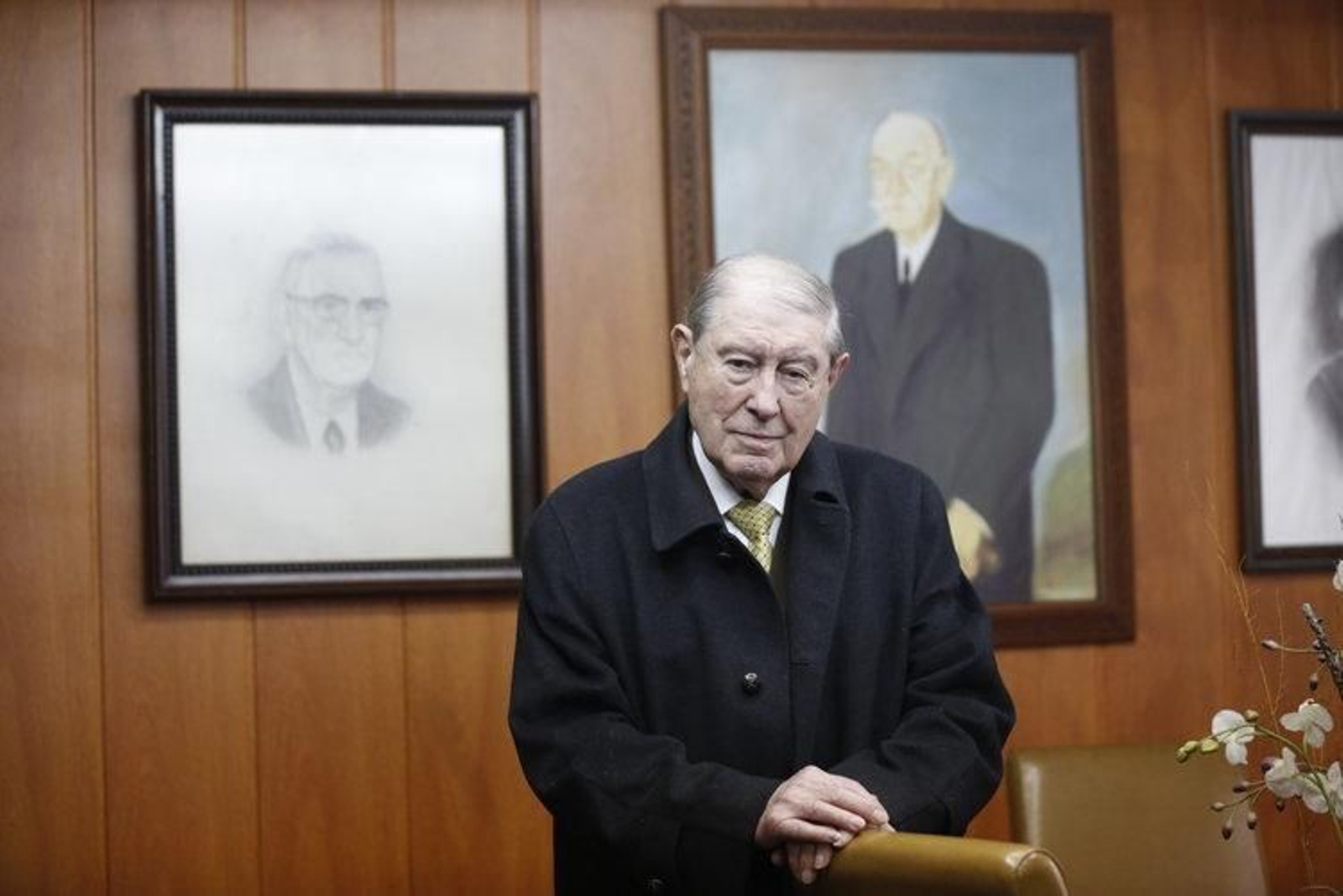 Antonio Reverter, nieto del fundador de la empresa, en su despacho.