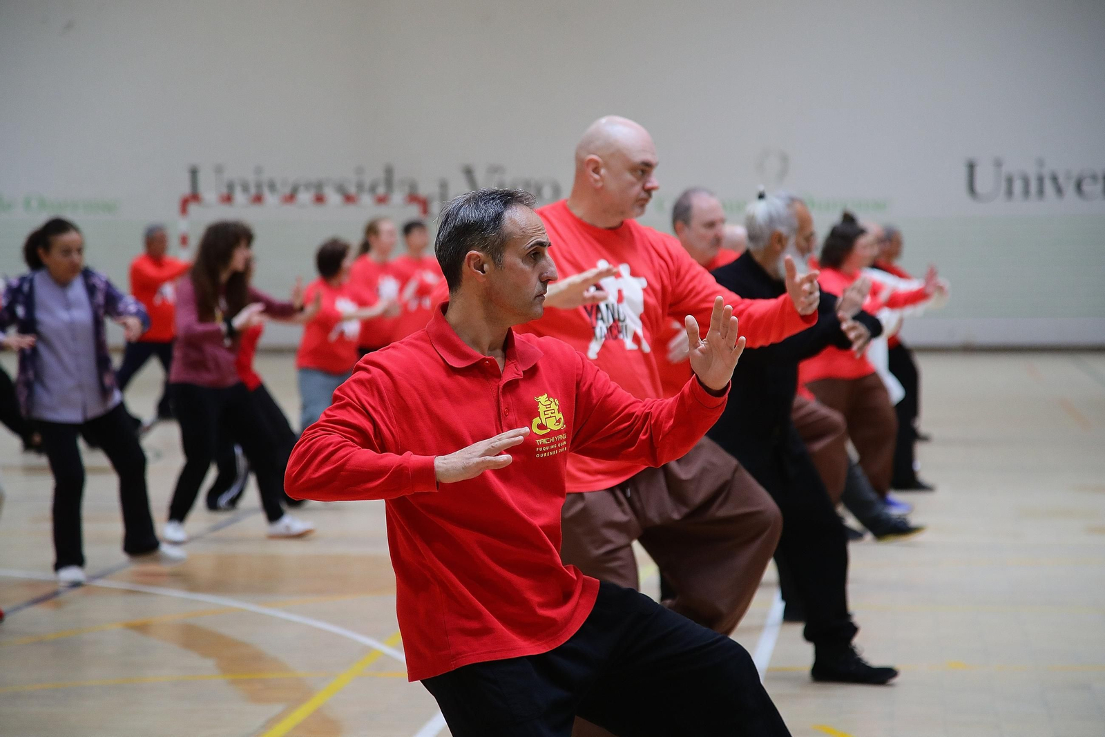 Galería | Los ourensanos disfrutan del maestro Fu Qing Quan en fin de semana llenó de taichi
