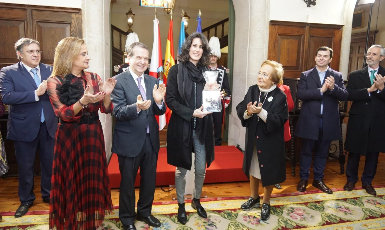 El pazo de Quiñones de León acogió una nueva edición del Premio Galega Destacada