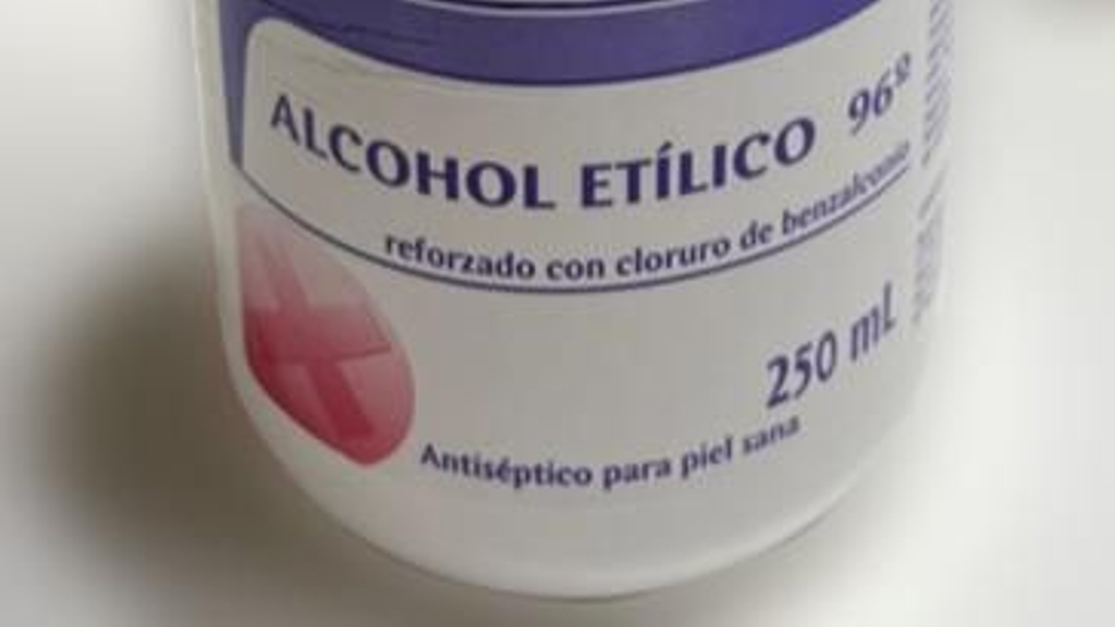 Bote del producto retirado.