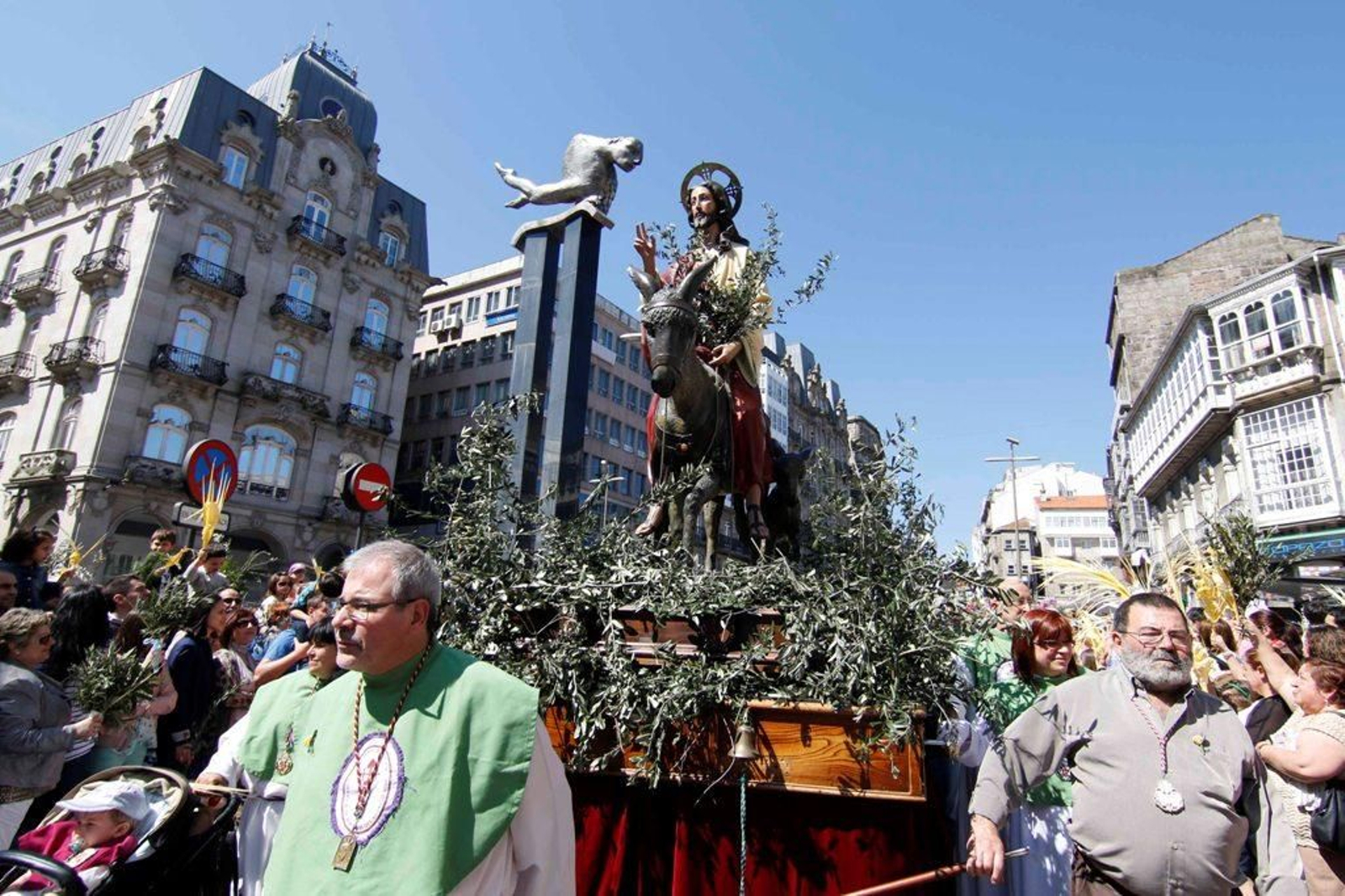 La Borriquita en Vigo.