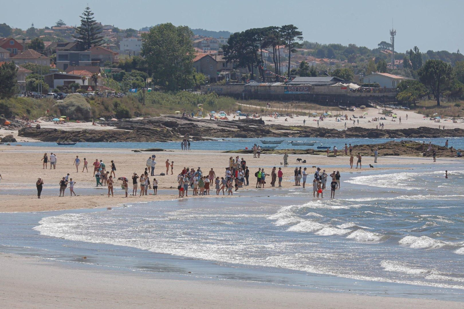 Exhibición flota Dédalo 24 en Samil.