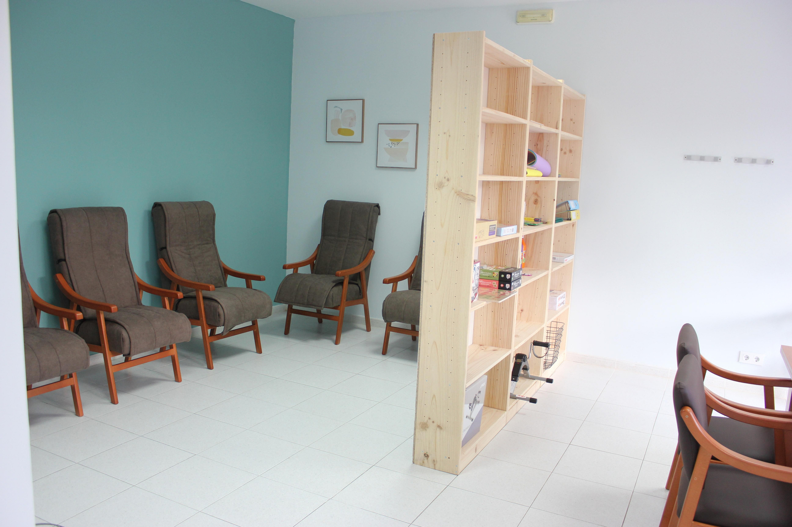 Interior de la “casa do maior” de Porqueira, ya acondicionada y a falta de valoración de sus usuarios.