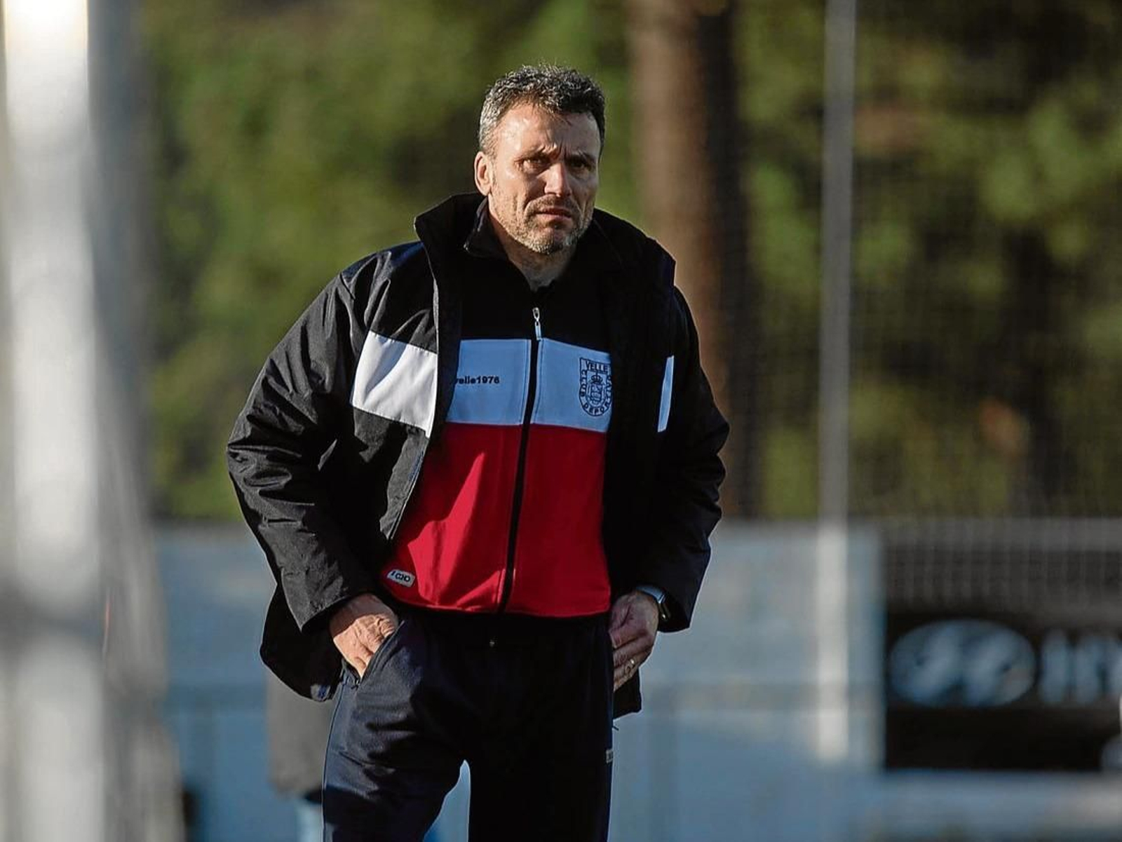 Sabucedo, técnico del Velle. (Foto: Óscar Pinal)