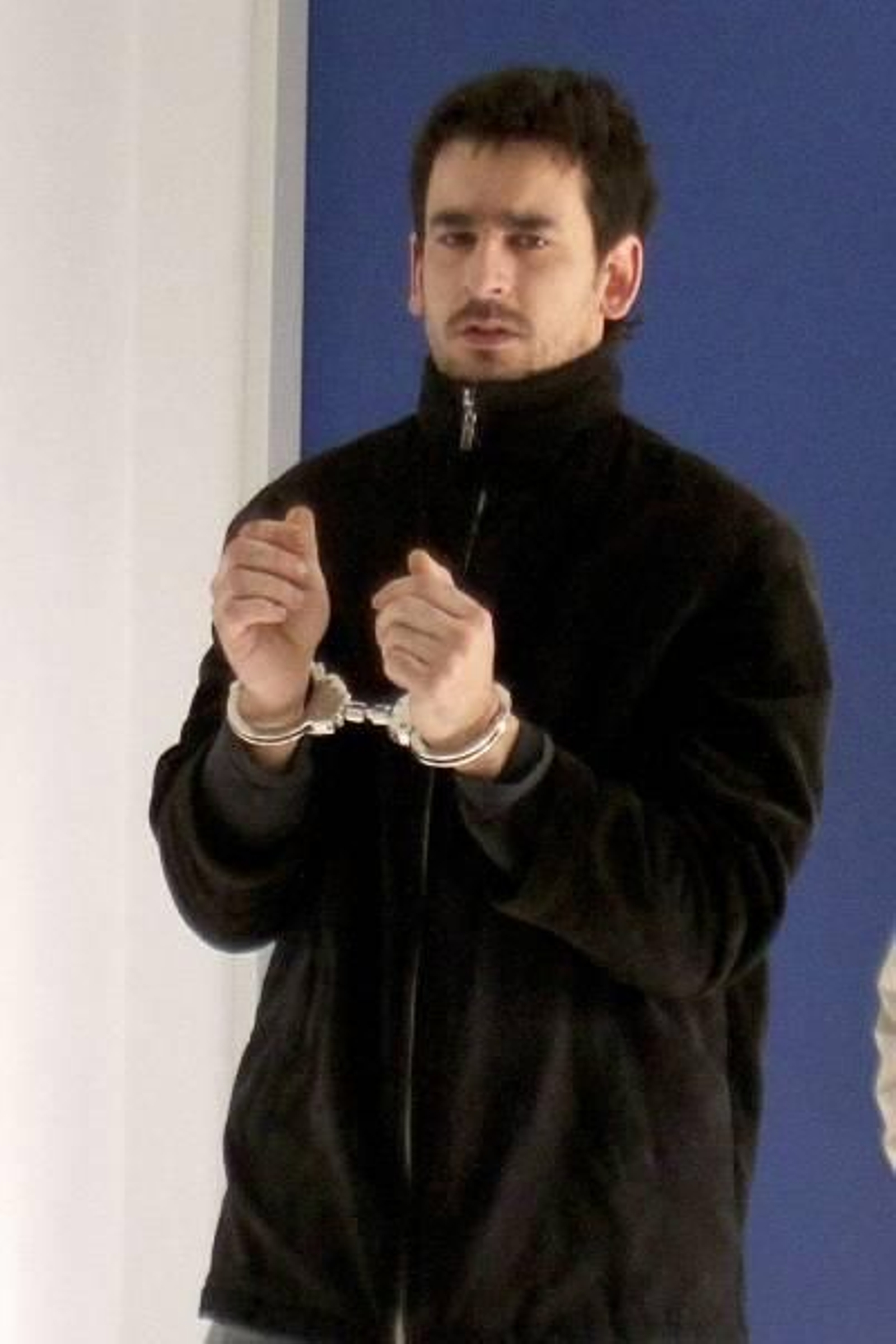 Borja Rial, ayer en el momento de pasar a disposición judicial. Foto: EFE