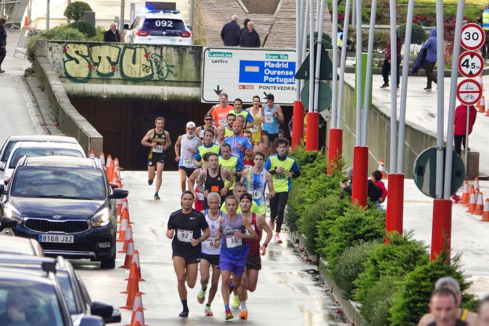 La carrera Vigo+11 en Coia.