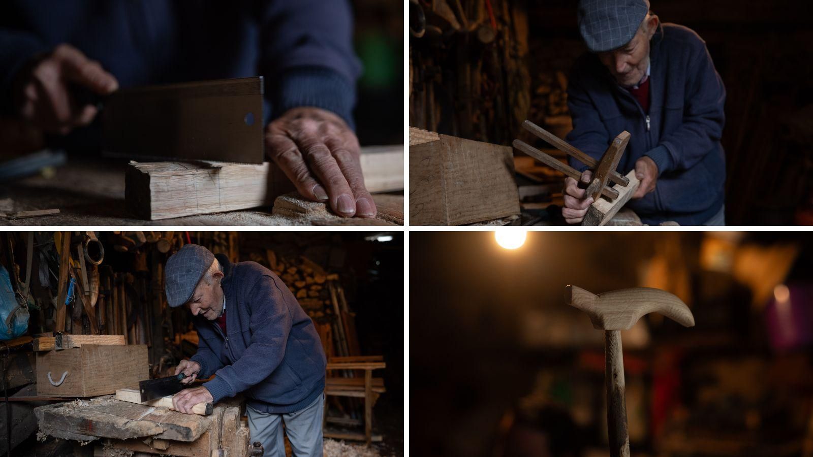 La mano de obra de Manuel, un servicio de los que cada vez quedan menos