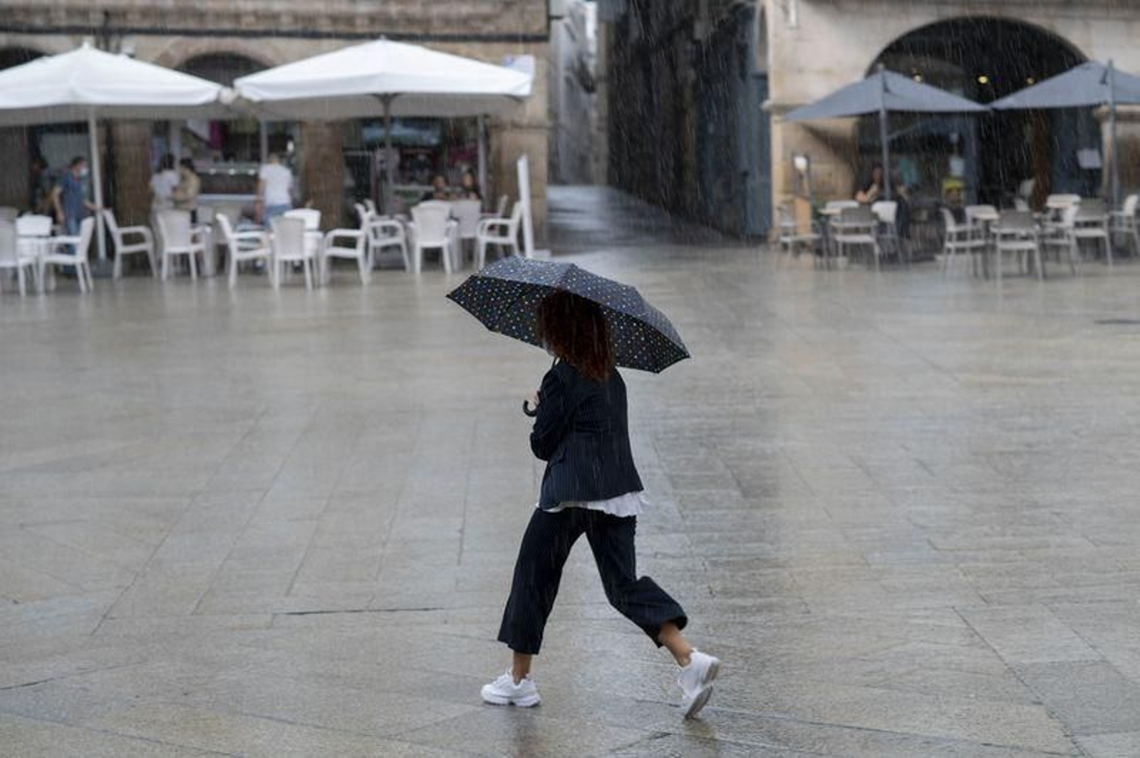 Jornada de tormentas en Ourense (MARTIÑO PINAL)