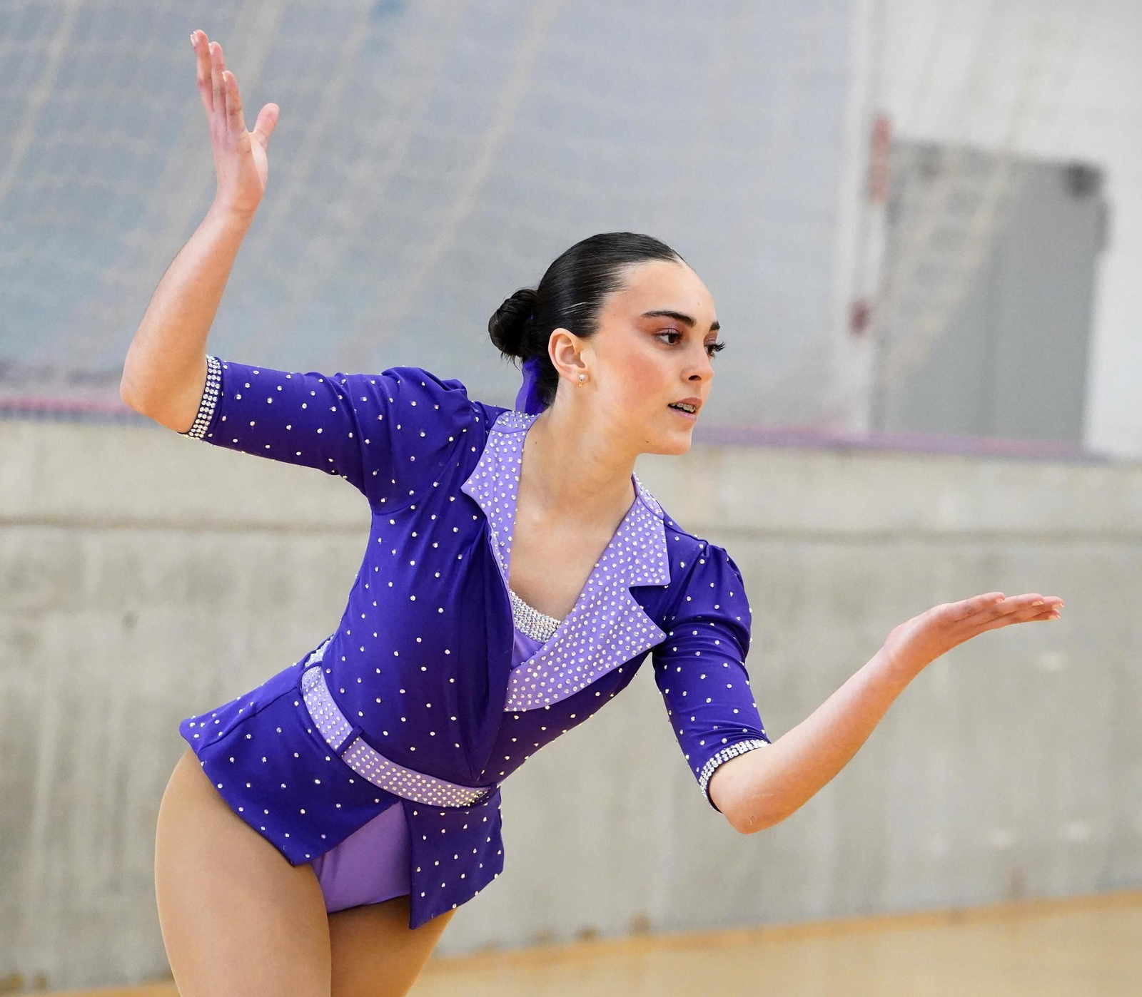 Galería | El patinaje gallego se exhibe en Redondela