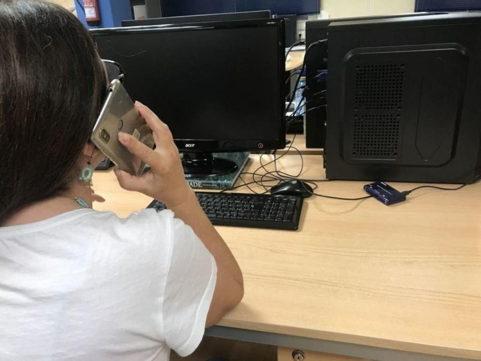 La estafa comenzó por un anuncio online y el contacto con el vendedor.