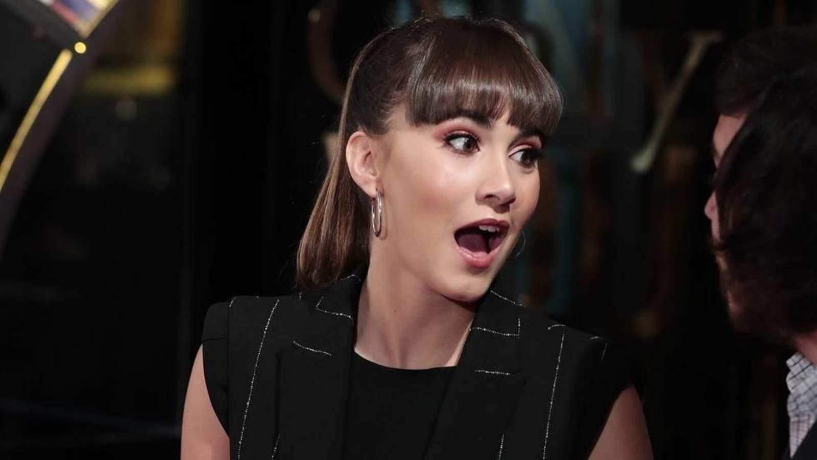 Aitana, en "shock" al reencontrarse con una compañera.