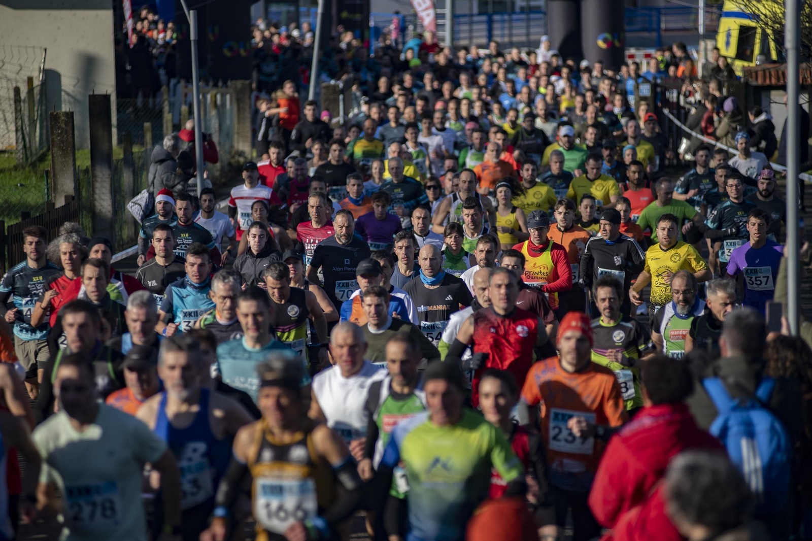 Galería | San Cibrao celebra una edición más de su carrera navideña