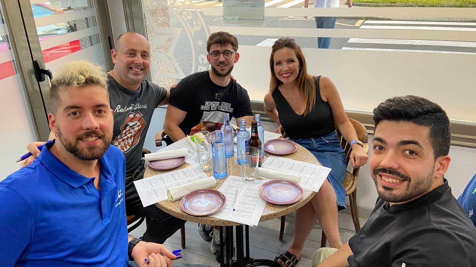 Concurso de tortillas de patata en el Bar Afrodita