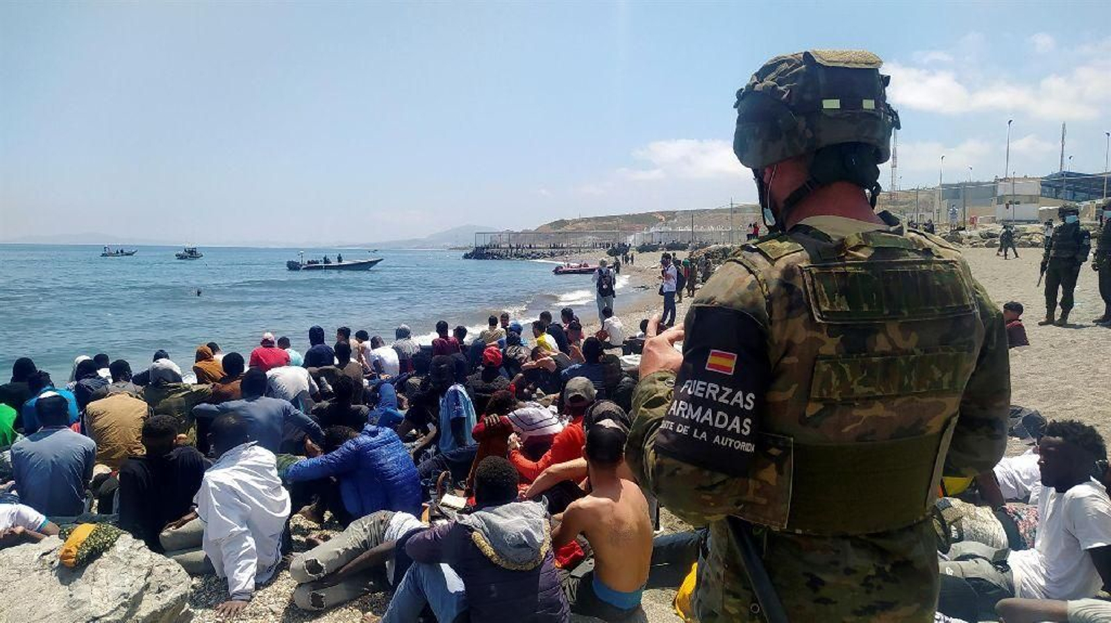 Invasión de inmigrantes en Ceuta 15