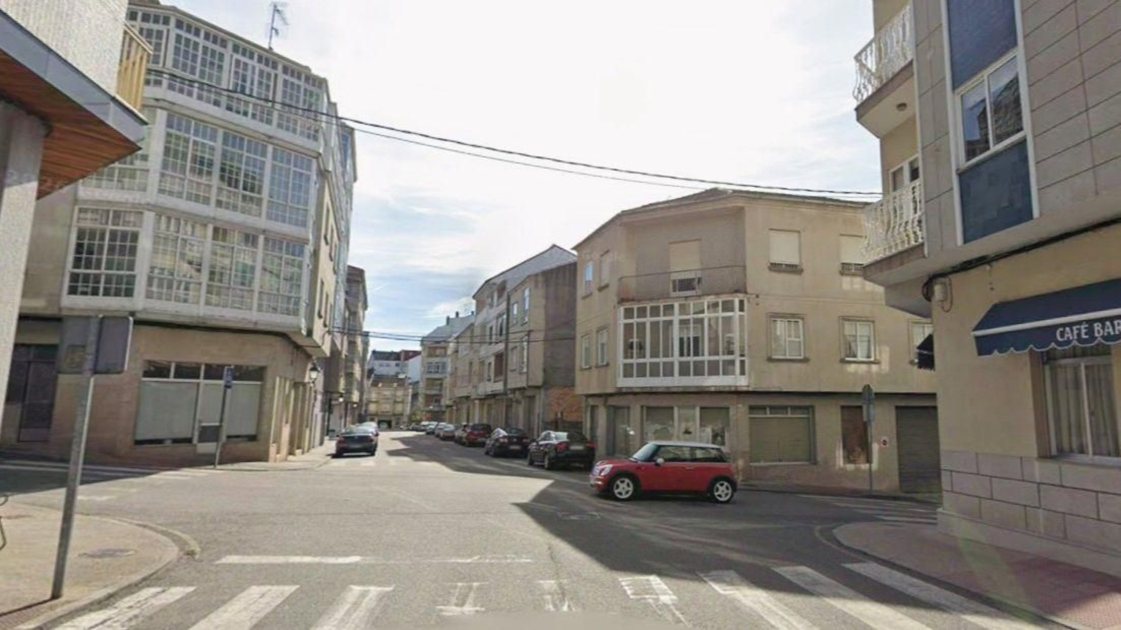 Cruce de O Carballiño en el que ocurrió el atropello.