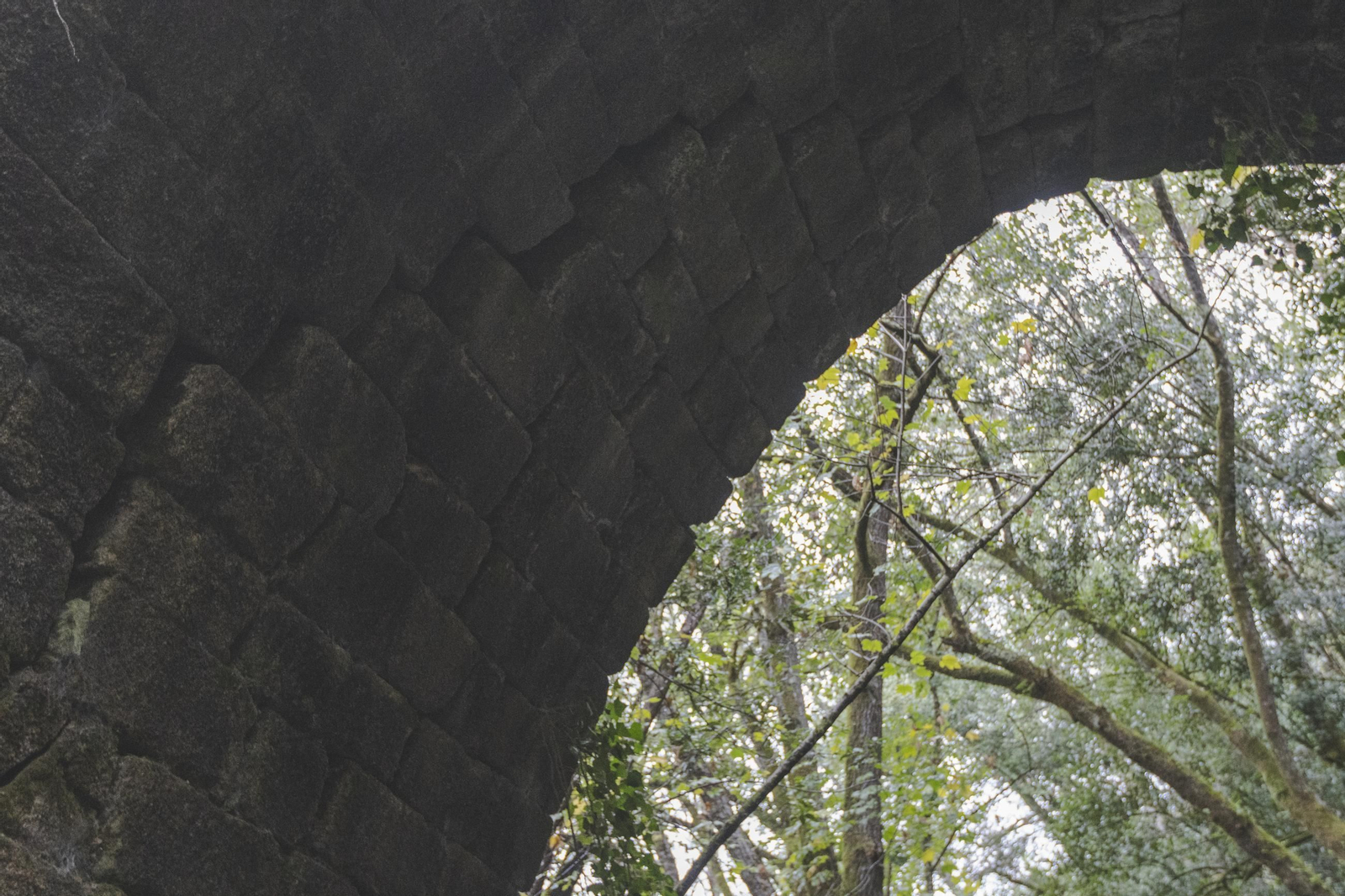 Galería | A Teixeira cierra al paso el puente medieval de Lumeares por riesgo de derrumbe