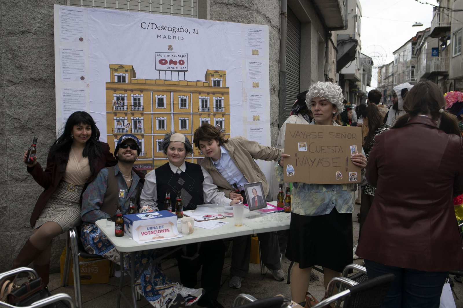 Galería | El sol hace acto de presencia en la mañana de sábado de Entroido de Xinzo de Limia