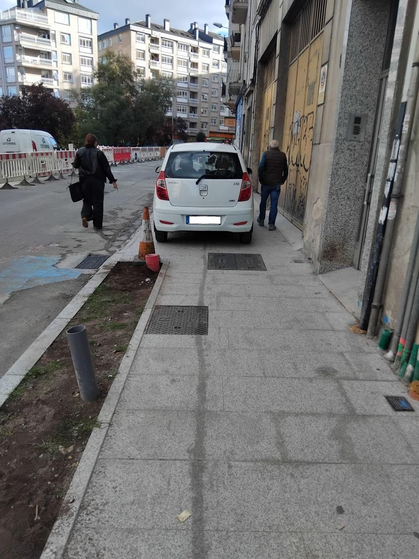 Avenida de Portugal, ¡sálvese quien pueda!