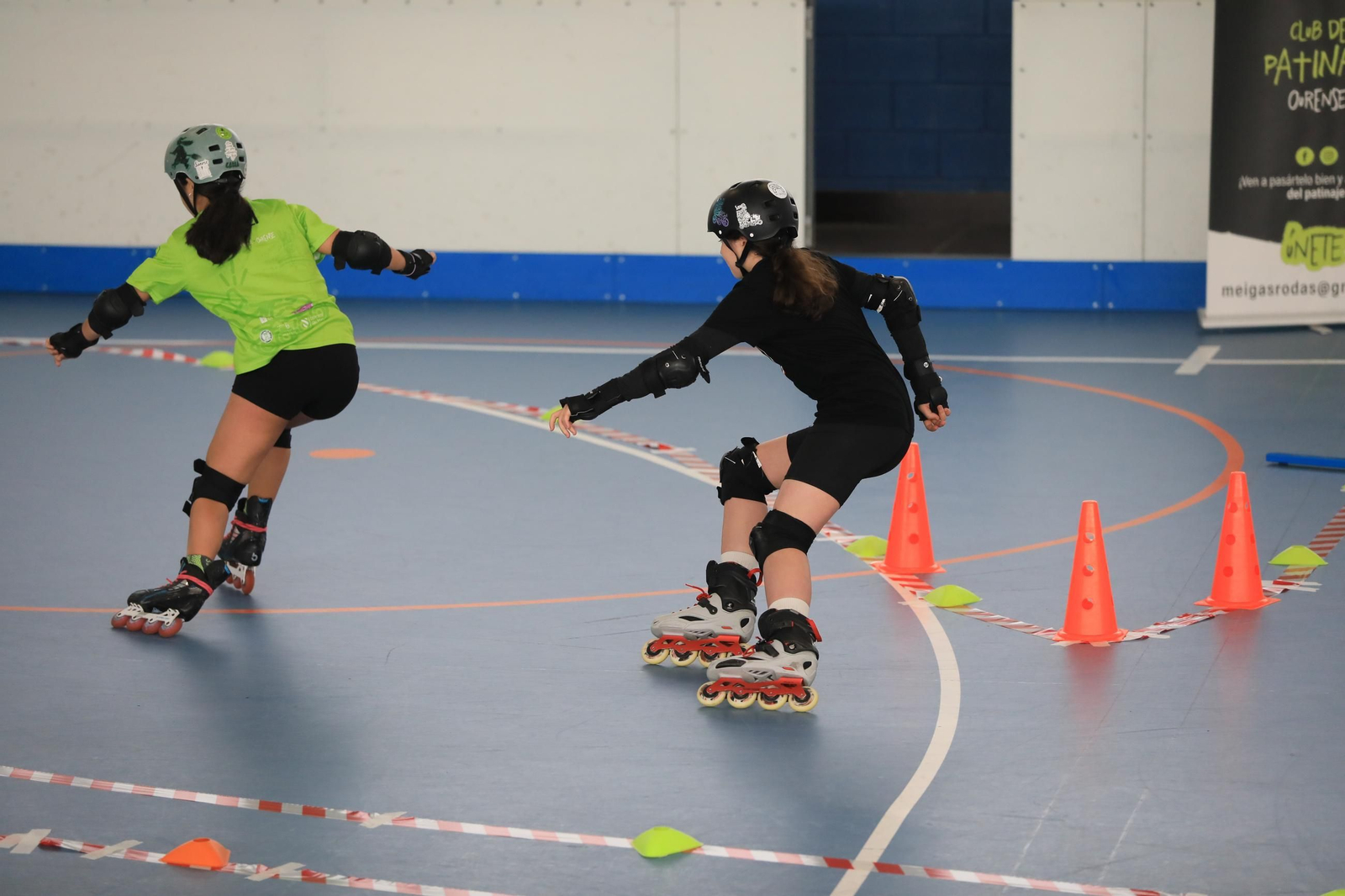 Galería | A Carballleira disfruta de una gran jornada la Liga Gallega Freestyle de patina, en imágenes