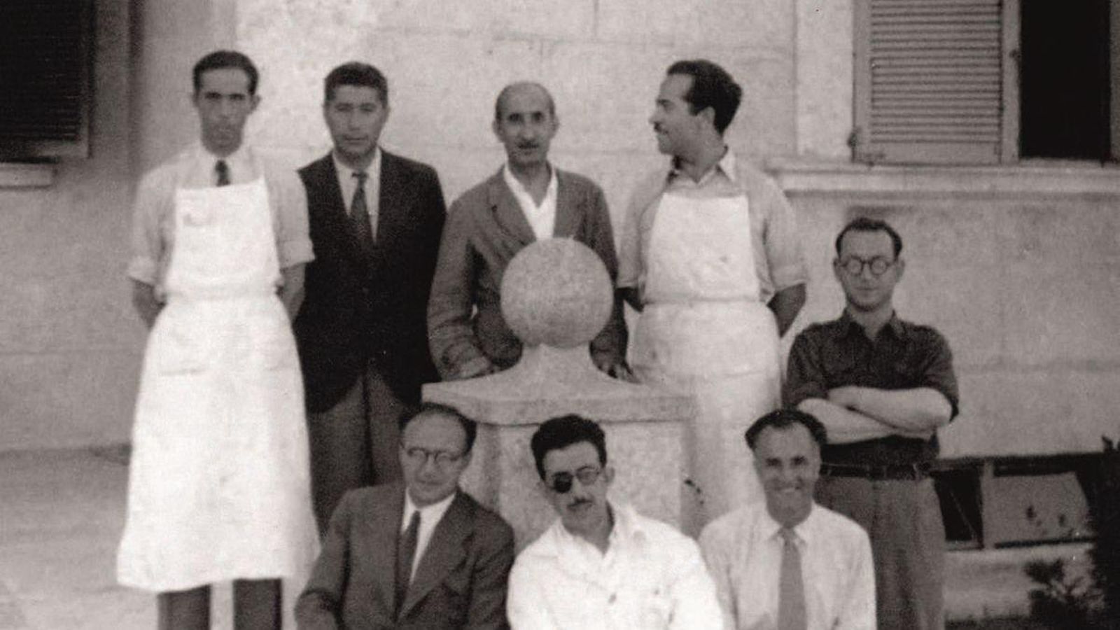 Parte del equipo de Zeltia, pioneros de la biotecnología gallega.