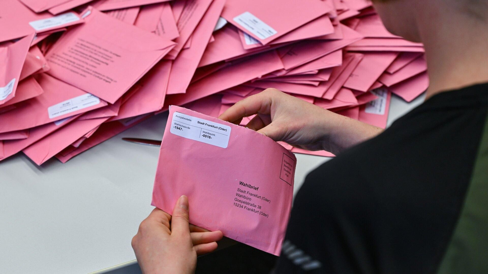 Votos de las últimas elecciones en Brandenburgo. Foto: EP