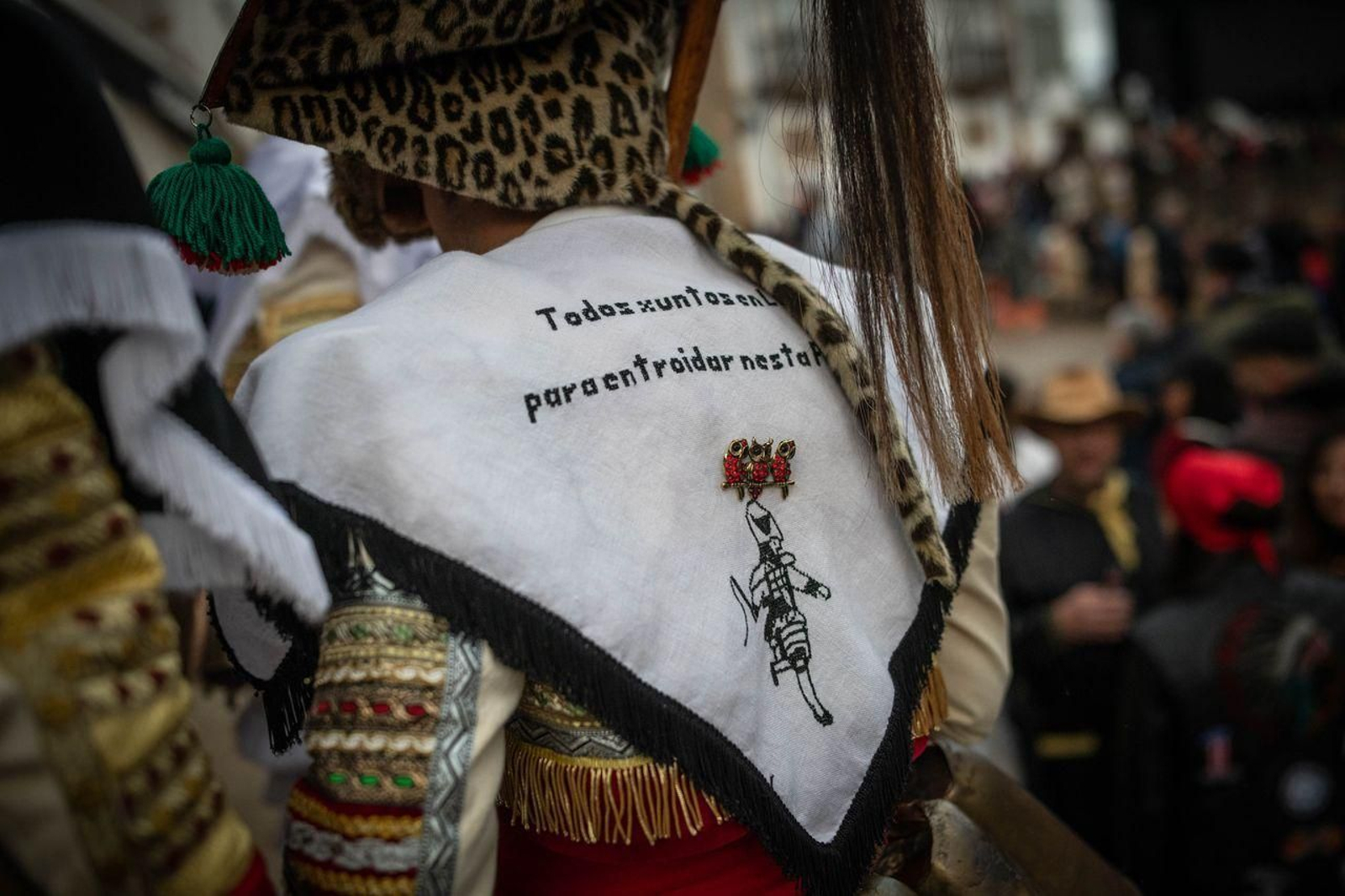 Laza despide el Entroido con el Testamento do Burro (Foto: Óscar Pinal)