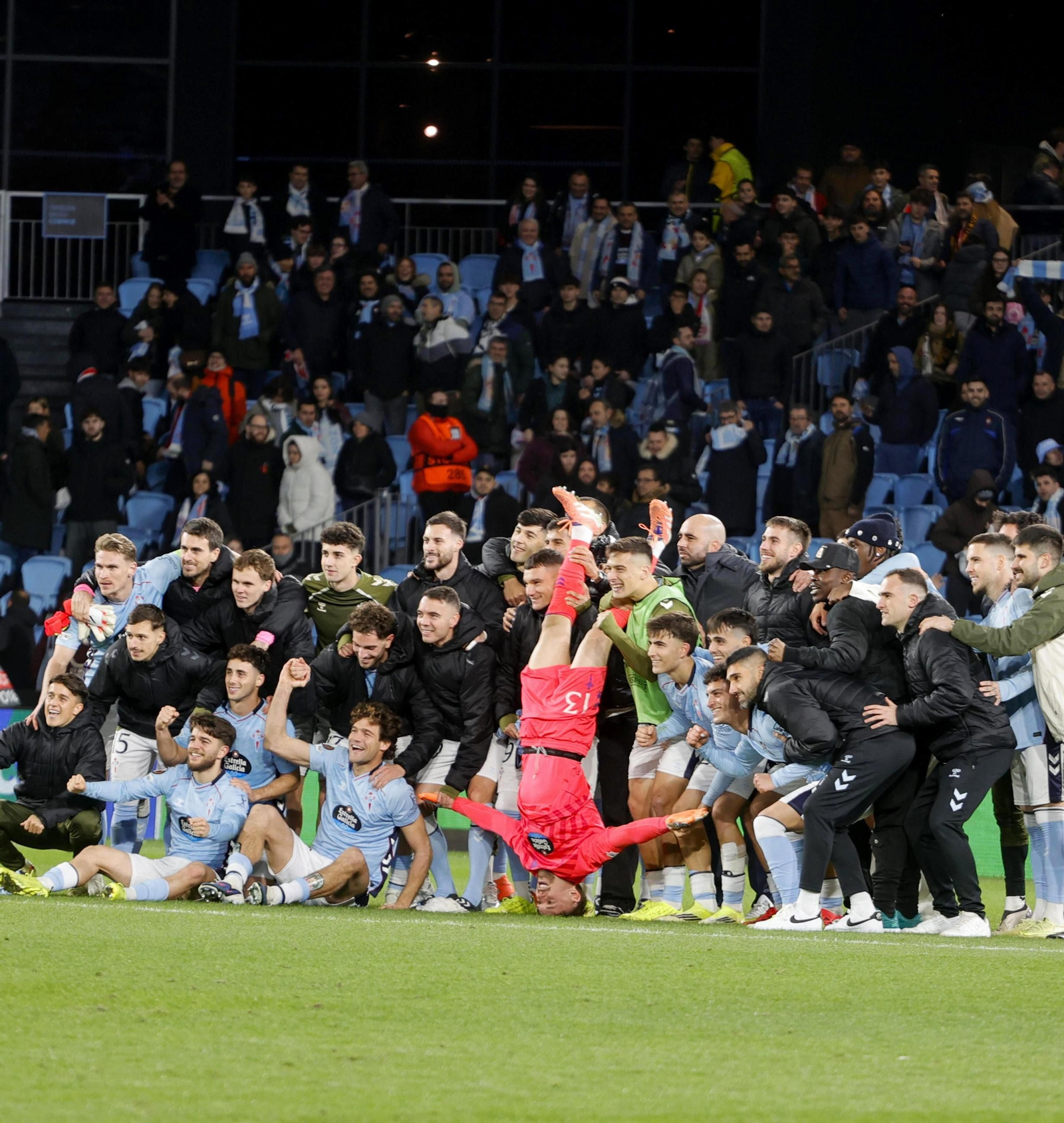 Galería | El Celta recibe al Lille en Balaídos