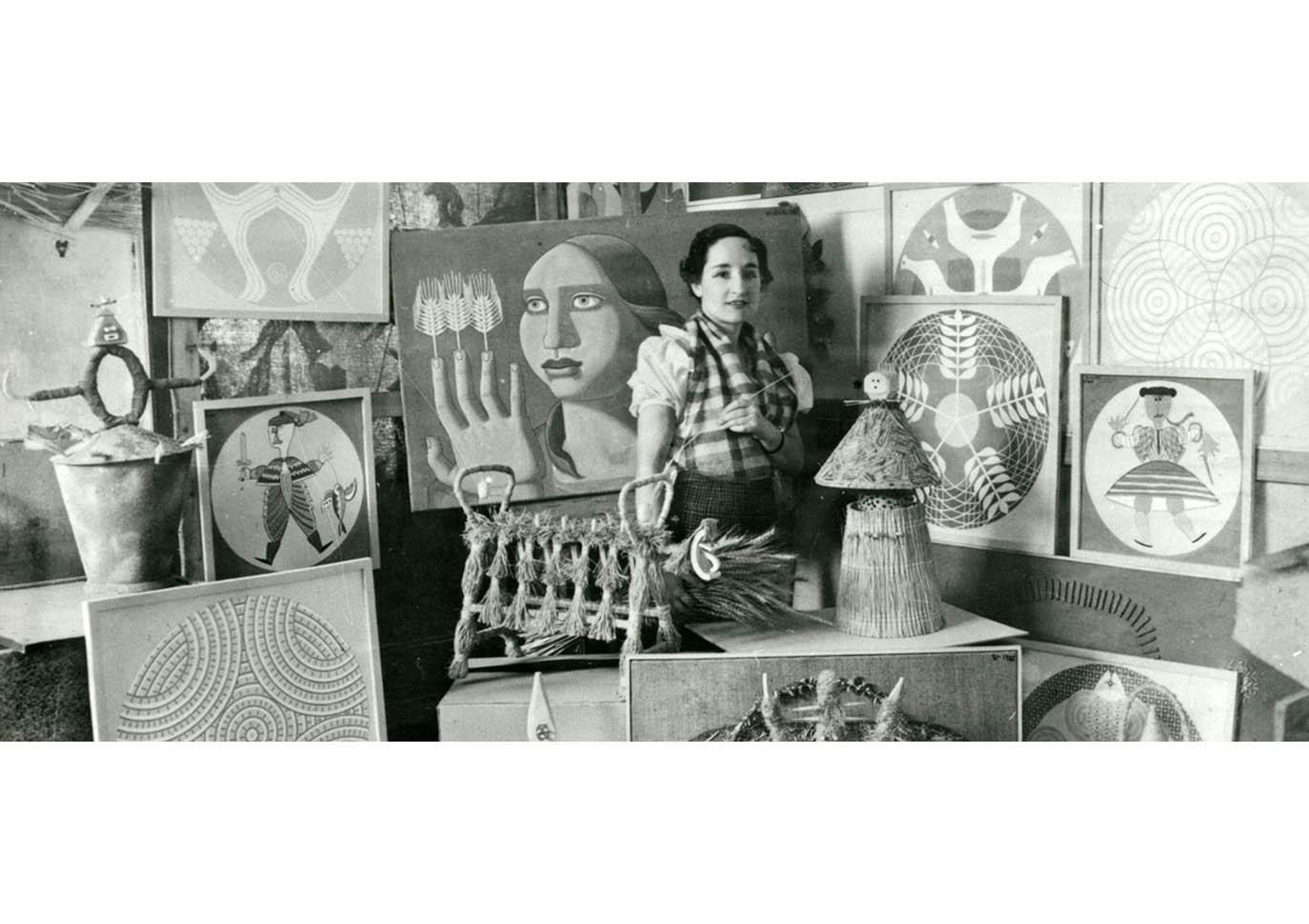 Maruxa Mallo (Viveiro 1902 - Madrid 1995). Figura intensa y original de vanguardia de la preguerra. Fondo: Consello da Cultura Galega. Arquivo da Emigración Galega