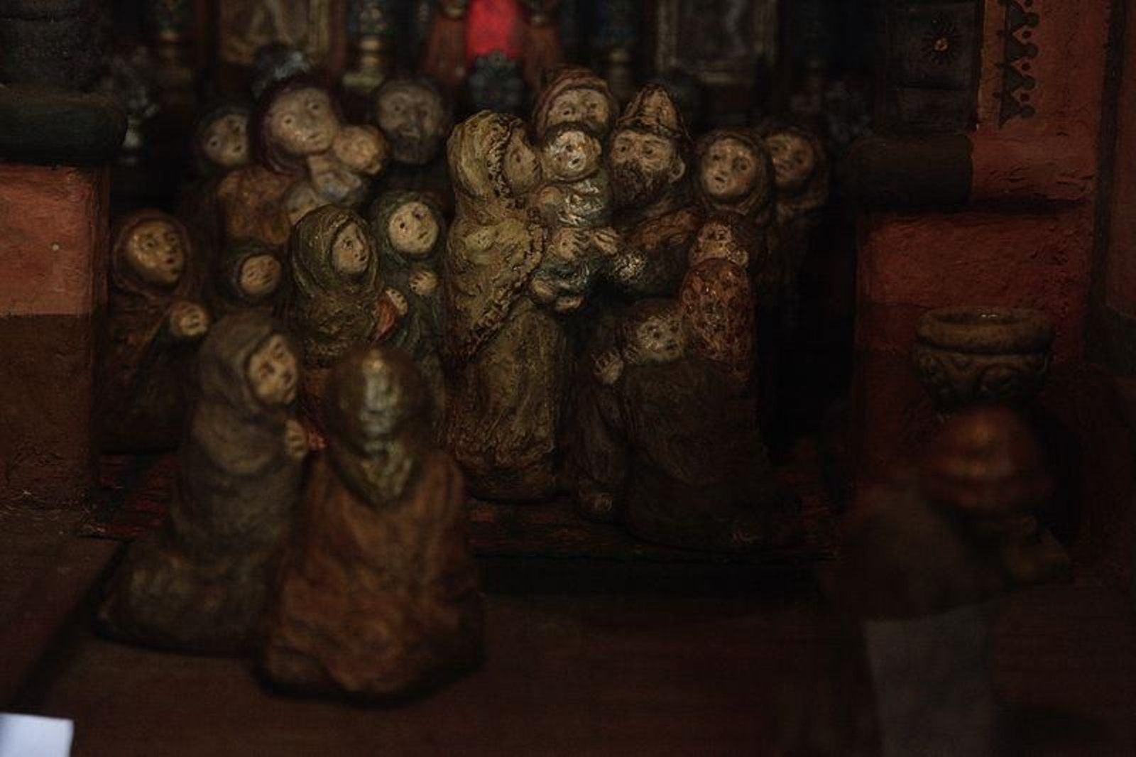 El belén de Baltar, un clásico en Ourense (MIGUEL ÁNGEL)