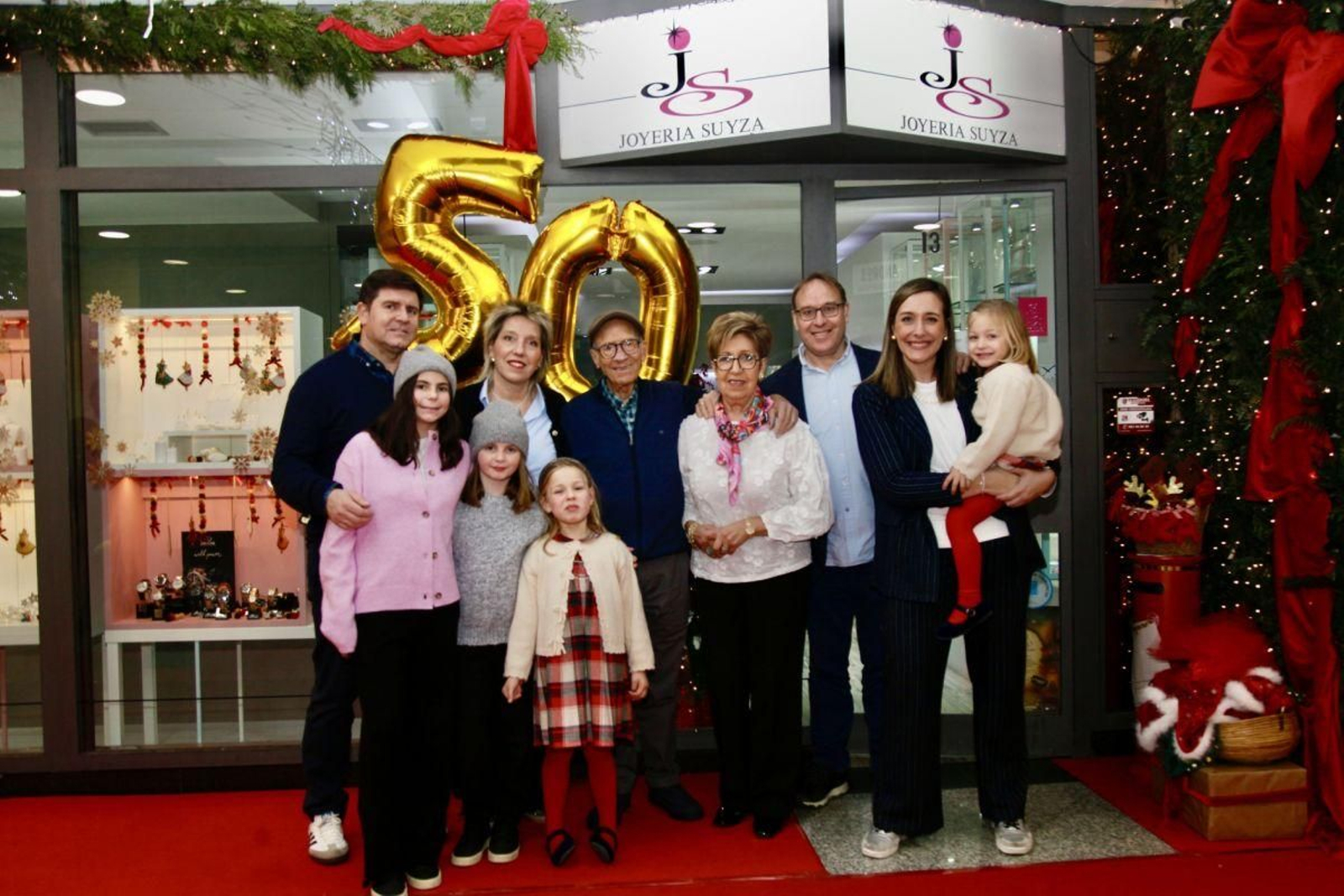 Celebración del 50 aniversario de Joyería Suyza.