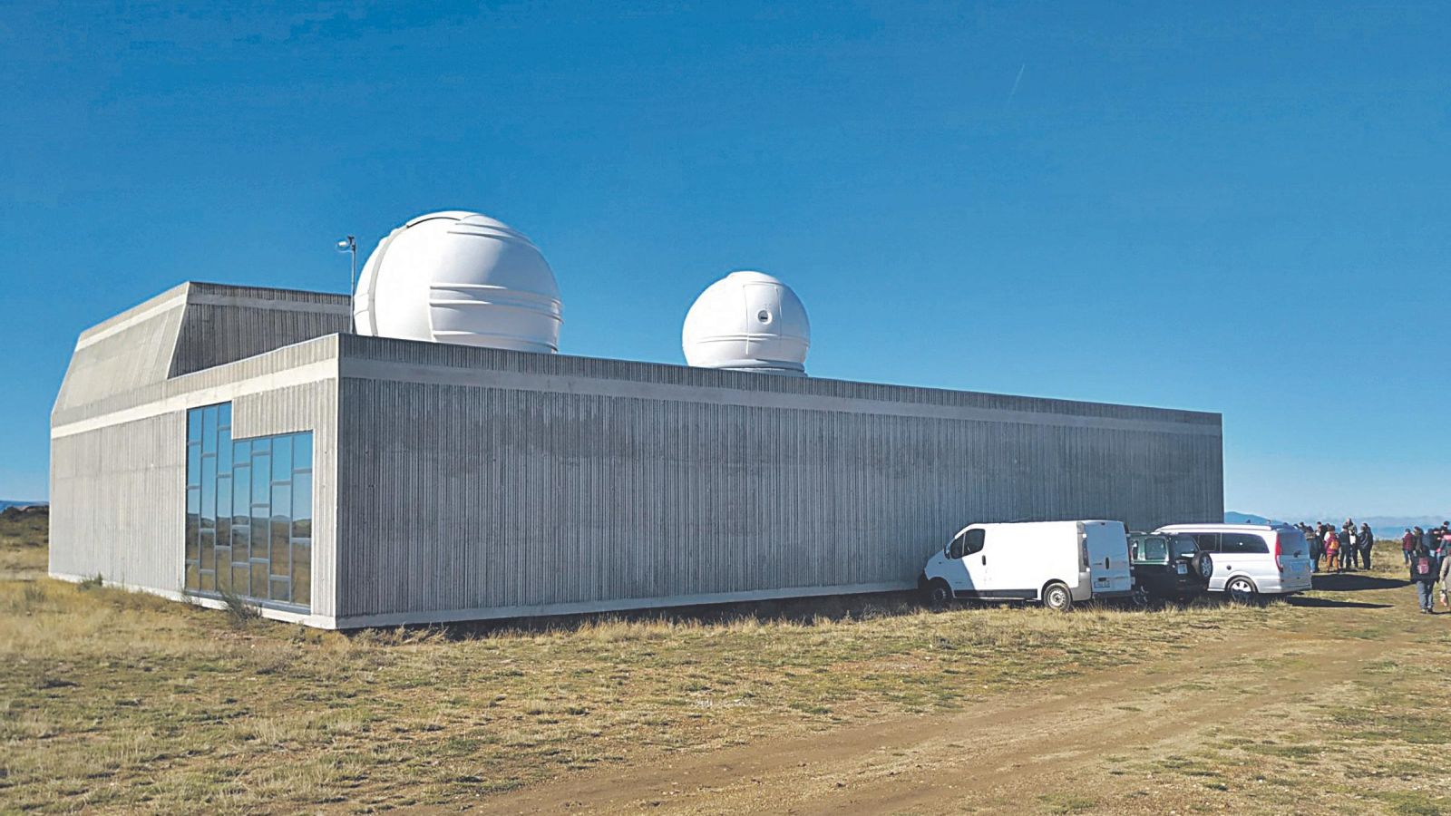 Centro Astronómico de Trevinca, en A Veiga. (J.C.)