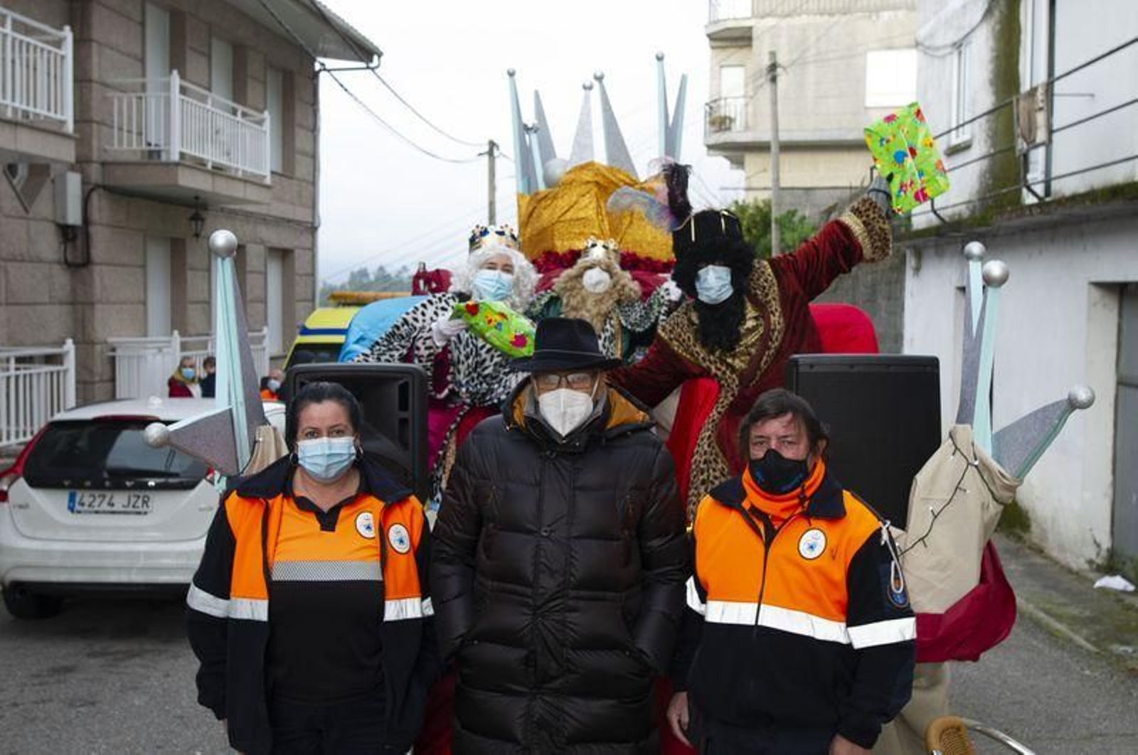 Los Reyes Magos en Cortegada // FOTOS: MARTIÑO PINAL.